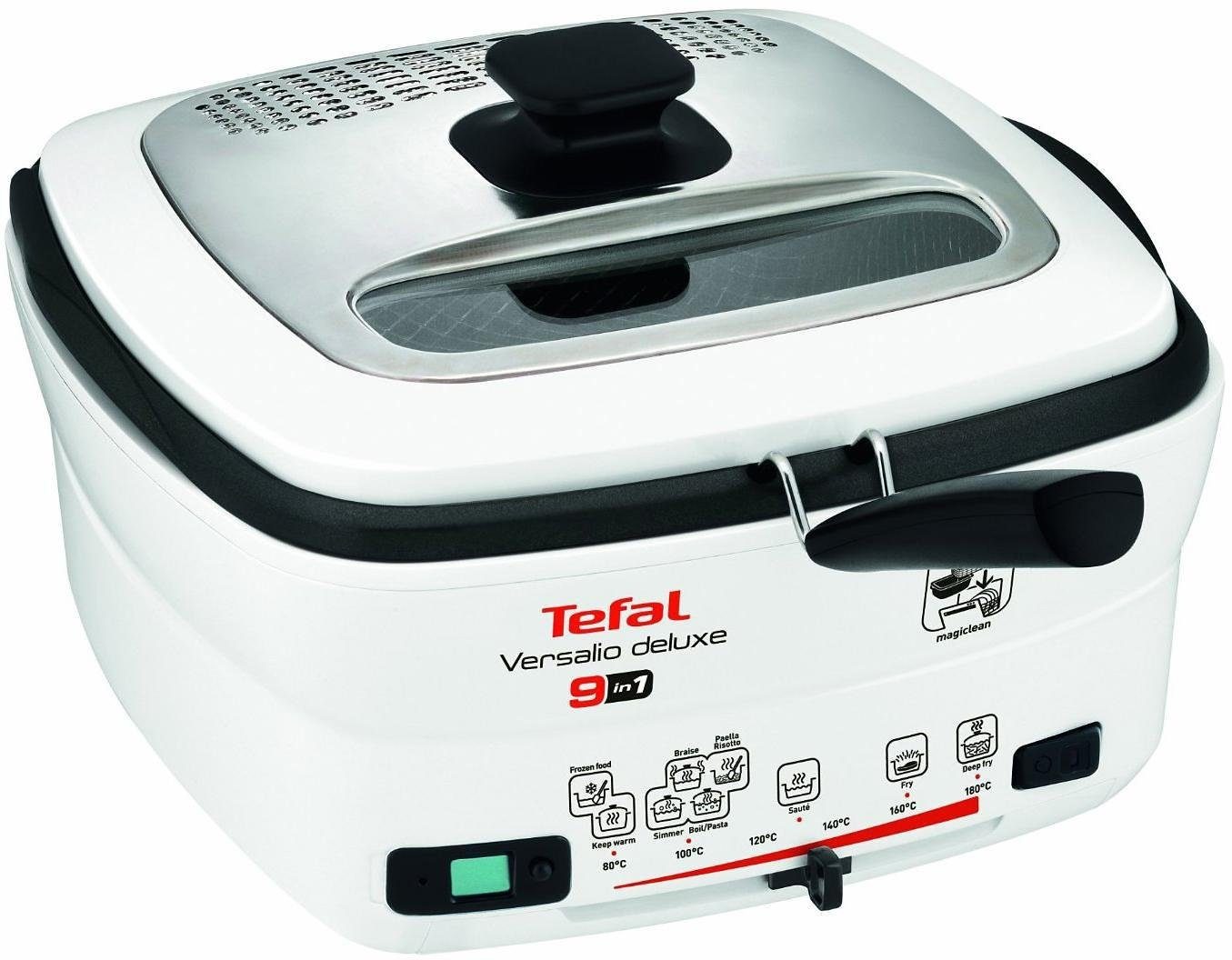 Fritteuse »FR4950 Versalio Deluxe«, 1600 W, Kapazität 1,3 kg, inkl. Pfannenwender,...