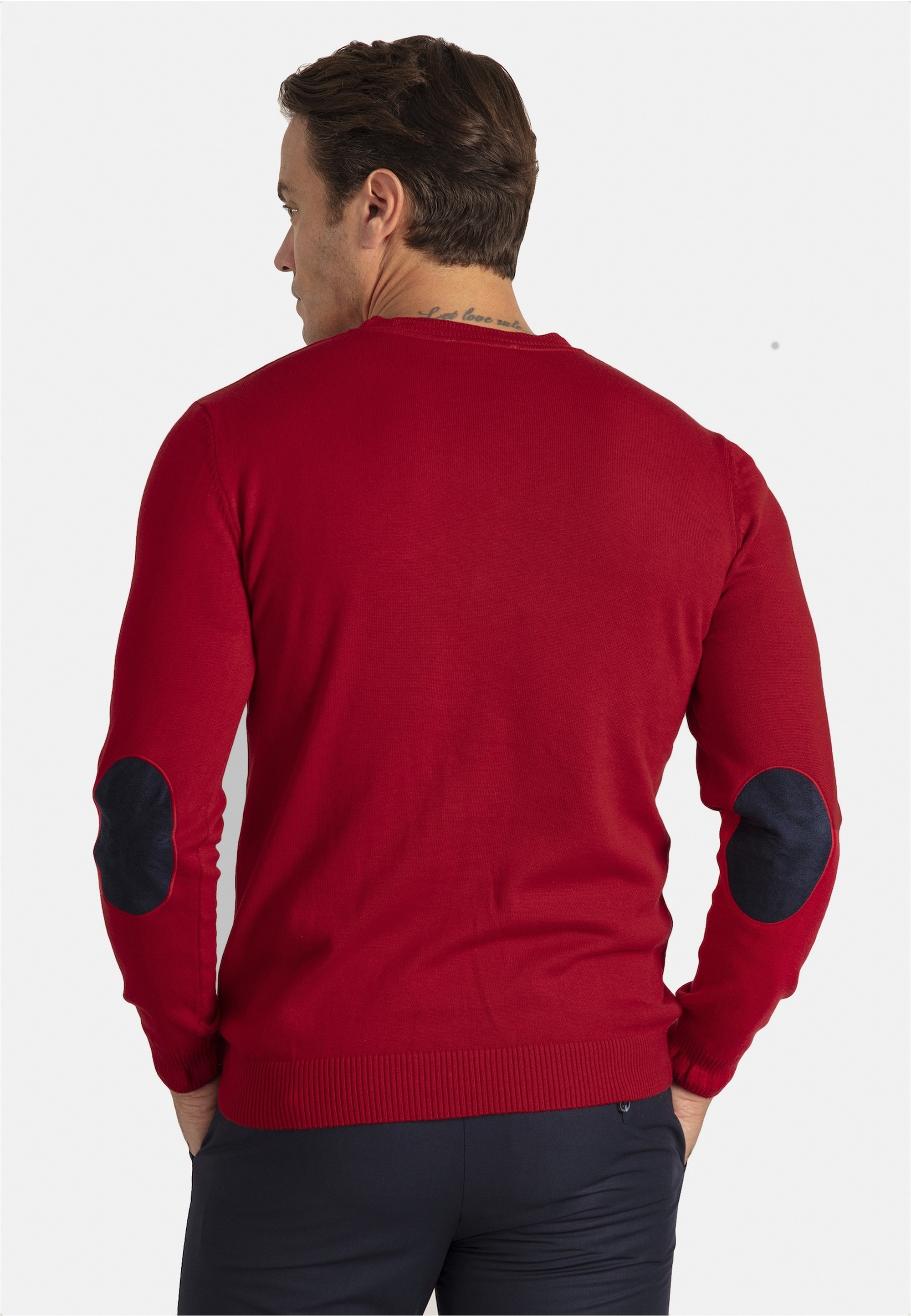 SIR RAYMOND TAILOR Strickpullover »Los Angeles«, (1 tlg.), mit klassischem V-Ausschnitt