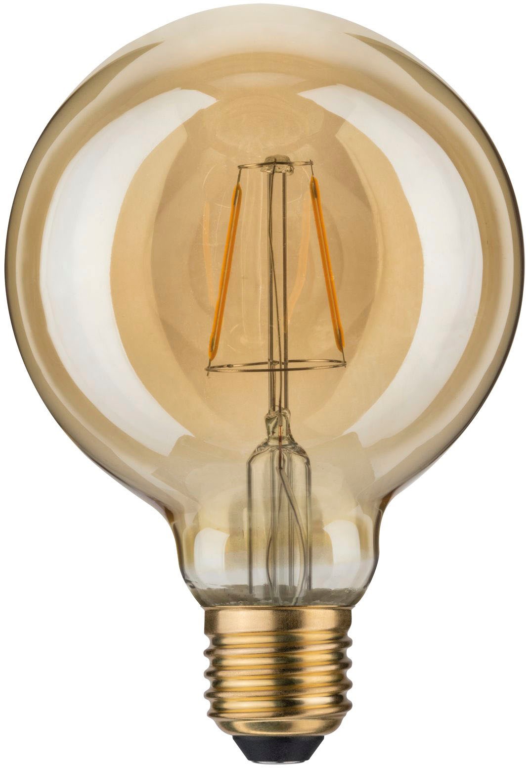 Paulmann LED-Leuchtmittel »Vintage Globe 95 2,5W E27 Gold 1700K«, E27, Extra-Warmweiß