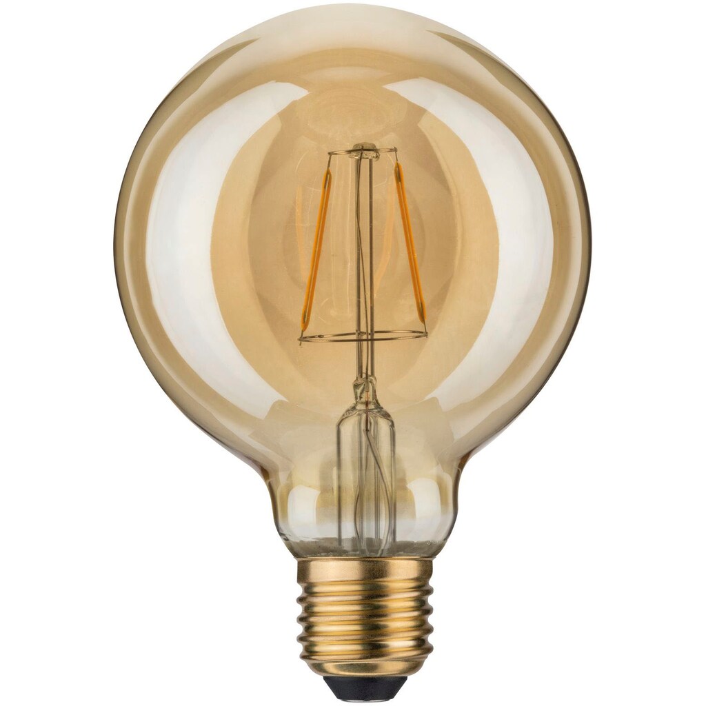 Paulmann LED-Leuchtmittel »Vintage Globe 95 2,5W E27 Gold 1700K«, E27, Extra-Warmweiß