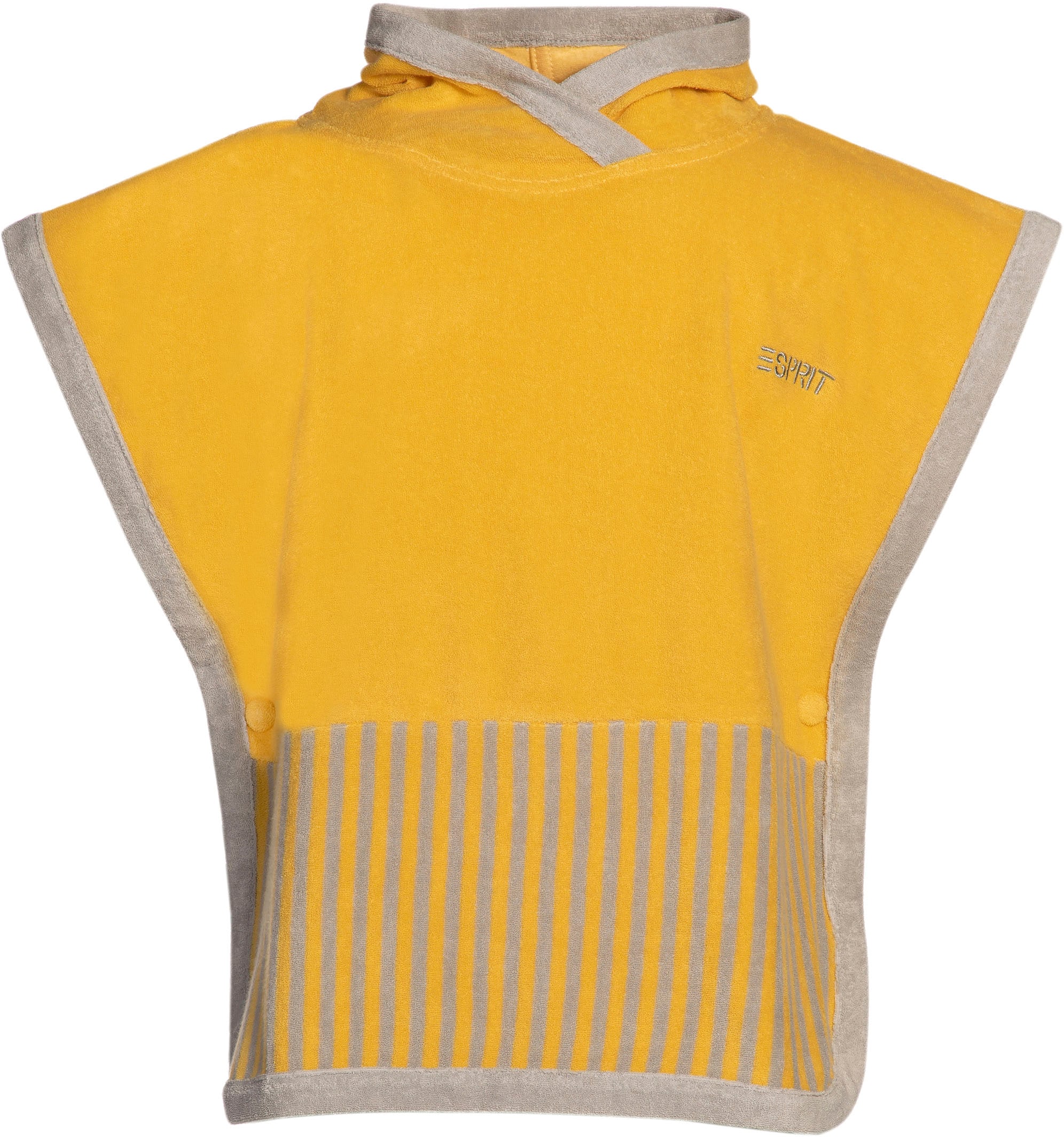 Esprit Badeponcho »Mini Striped Poncho«, Surf Poncho, mit Kapuze &  Streifendetail | BAUR | Ponchos