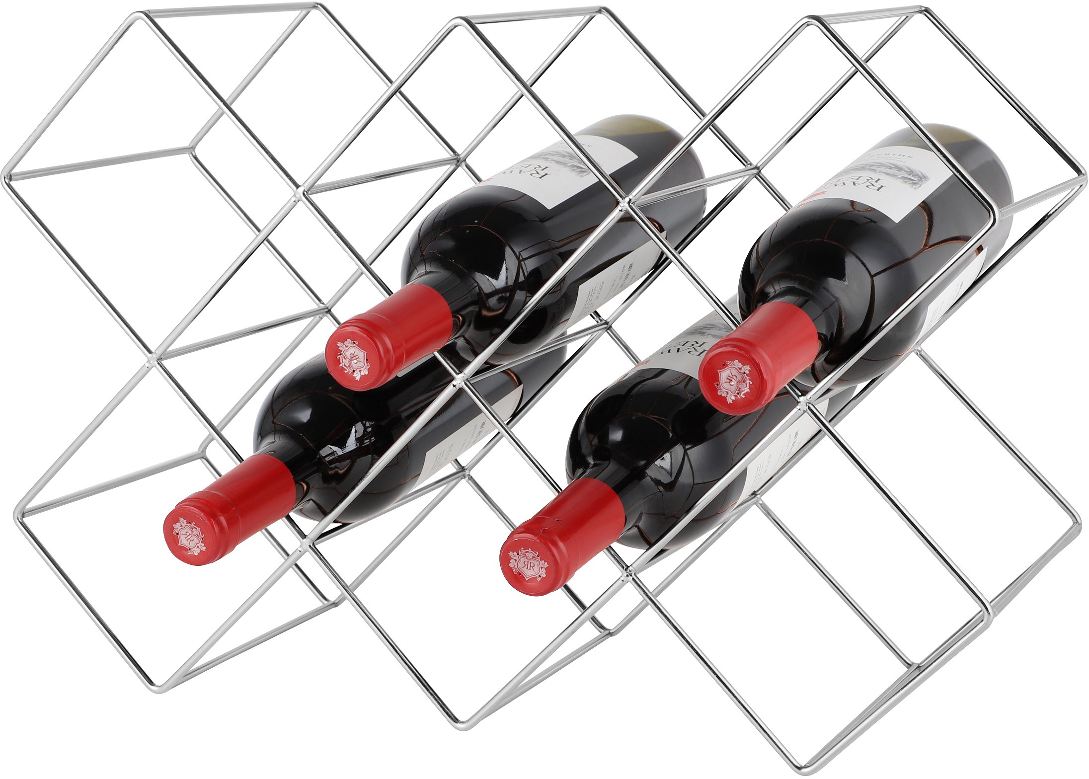 ECHTWERK Weinflaschenhalter, (1 St.), Weinregal aus Eisen, für bis zu 8 Fla günstig online kaufen