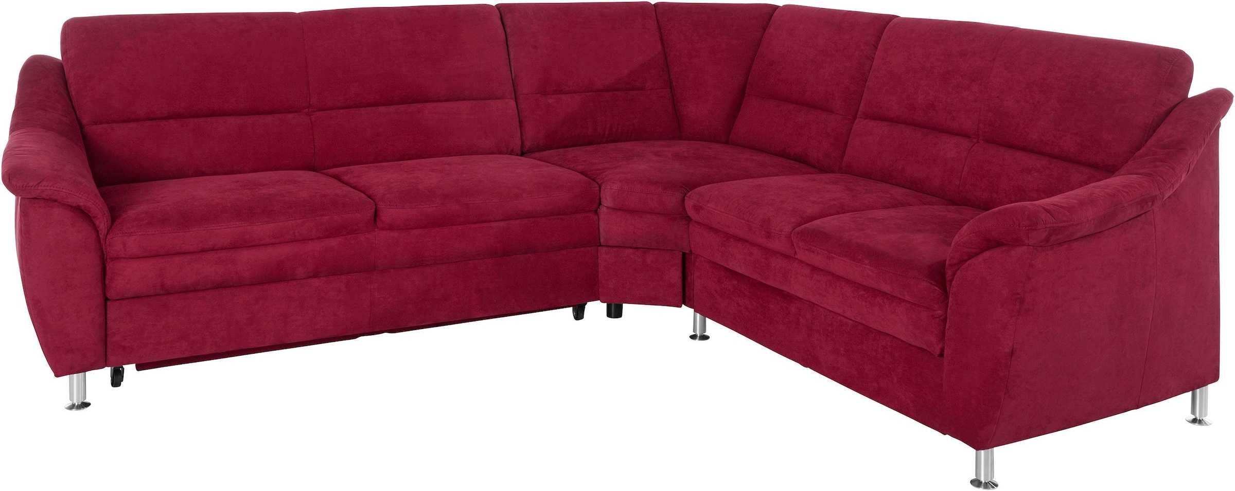 Places of Style Ecksofa »Cardoso L-Form«, mit Trapezecke für mehr Sitzkomfort, wahlweise auch mit Bettfunktion