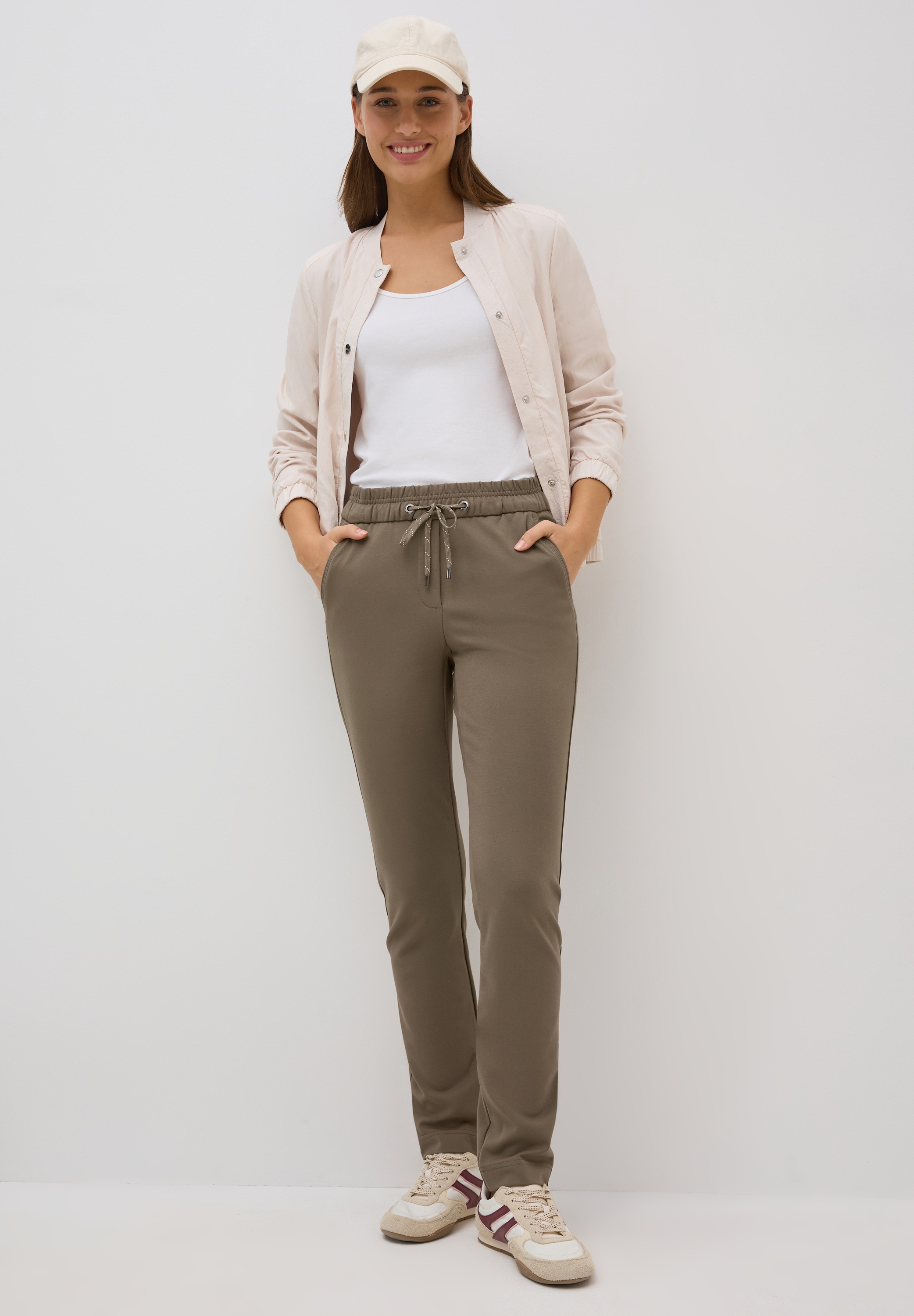 Thumbnail - Cecil Jogger Pants Middle Waist