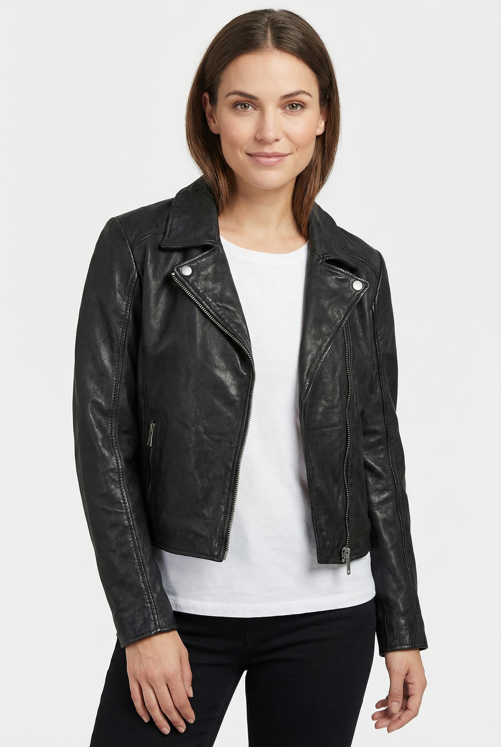 Mauritius Lederjacke "MWKalea" mit Reverskragen günstig online kaufen