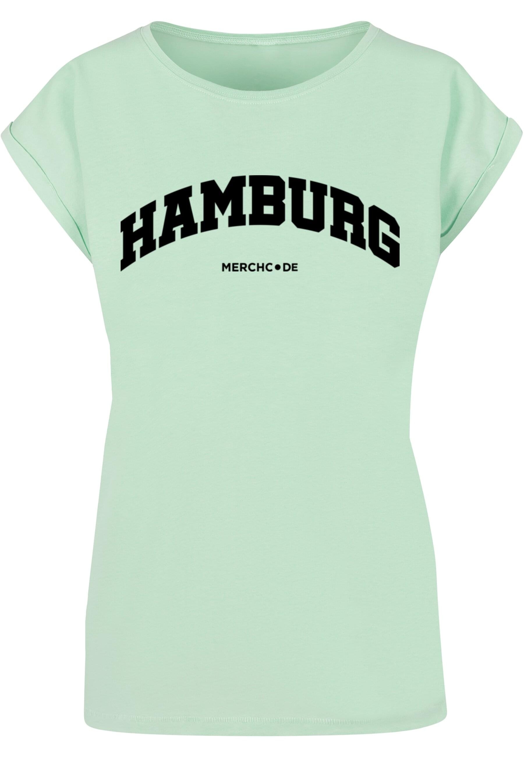 Merchcode T-Shirt "Merchcode Damen Ladies Hamburg Wording - T-Shirt" günstig online kaufen