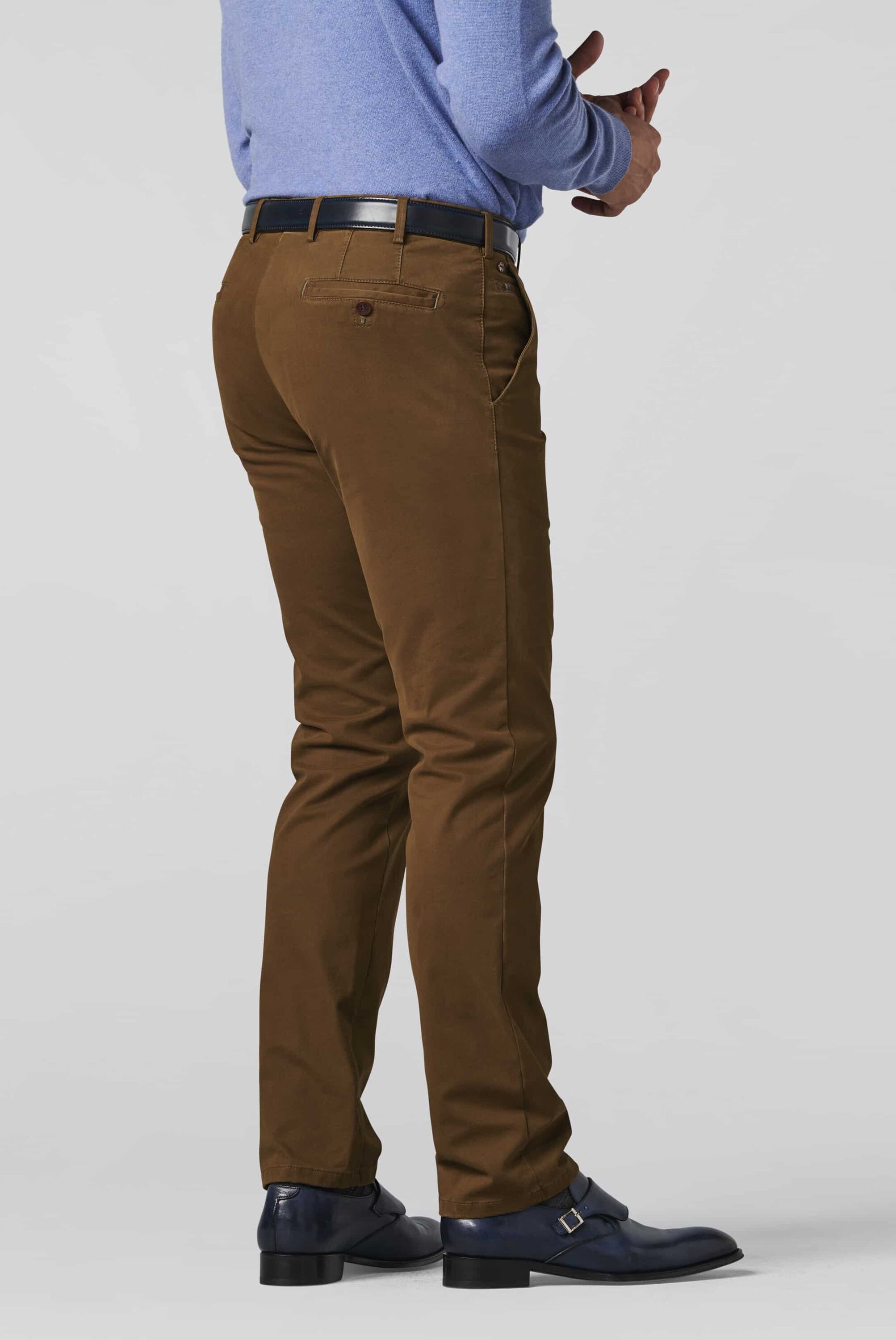 Thumbnail - MEYER Chinos "Roma" mit Stretch-Dehnbund