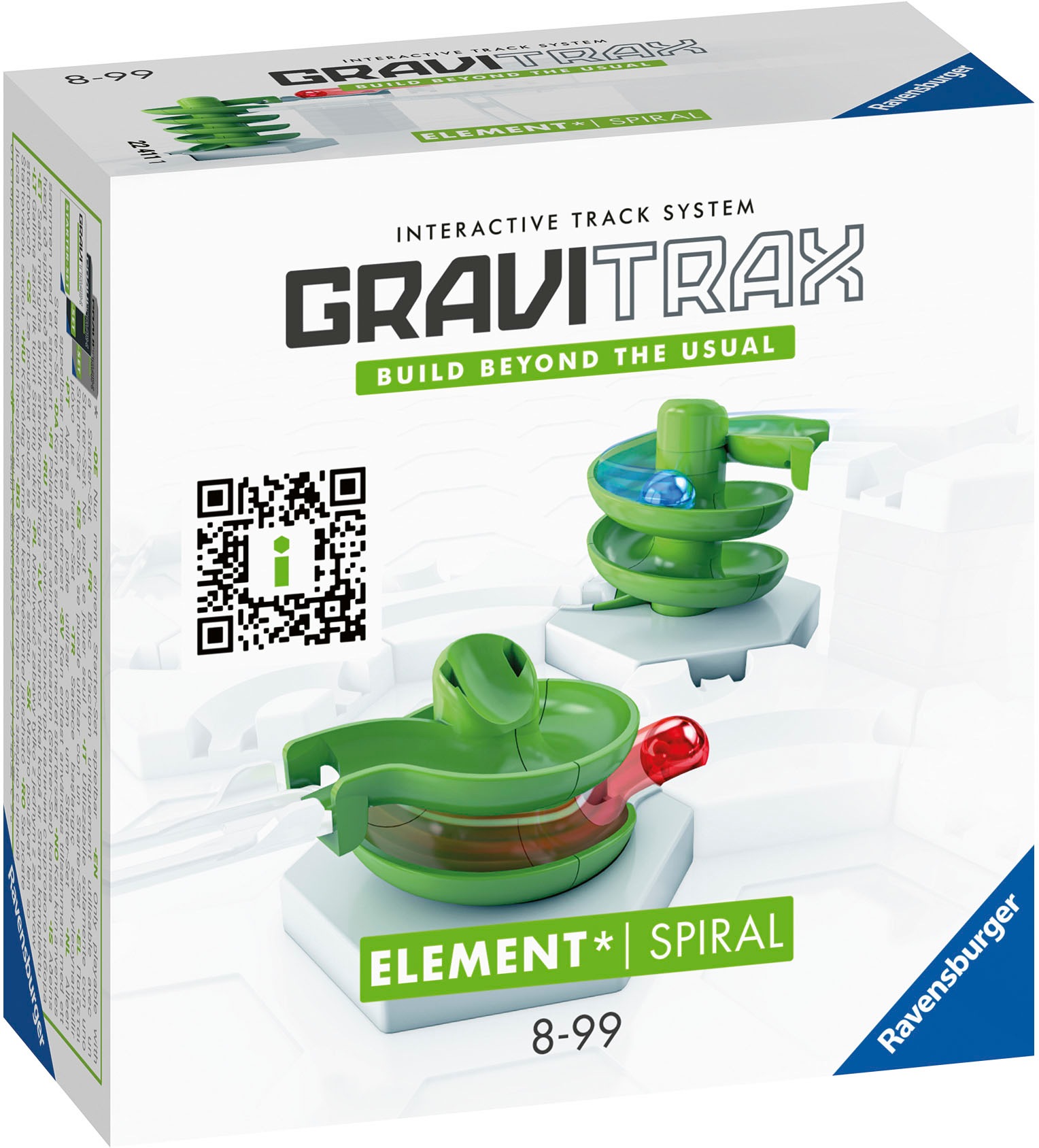 Ravensburger Kugelbahn-Bausatz »GraviTrax Element Spiral«, Made in Europe