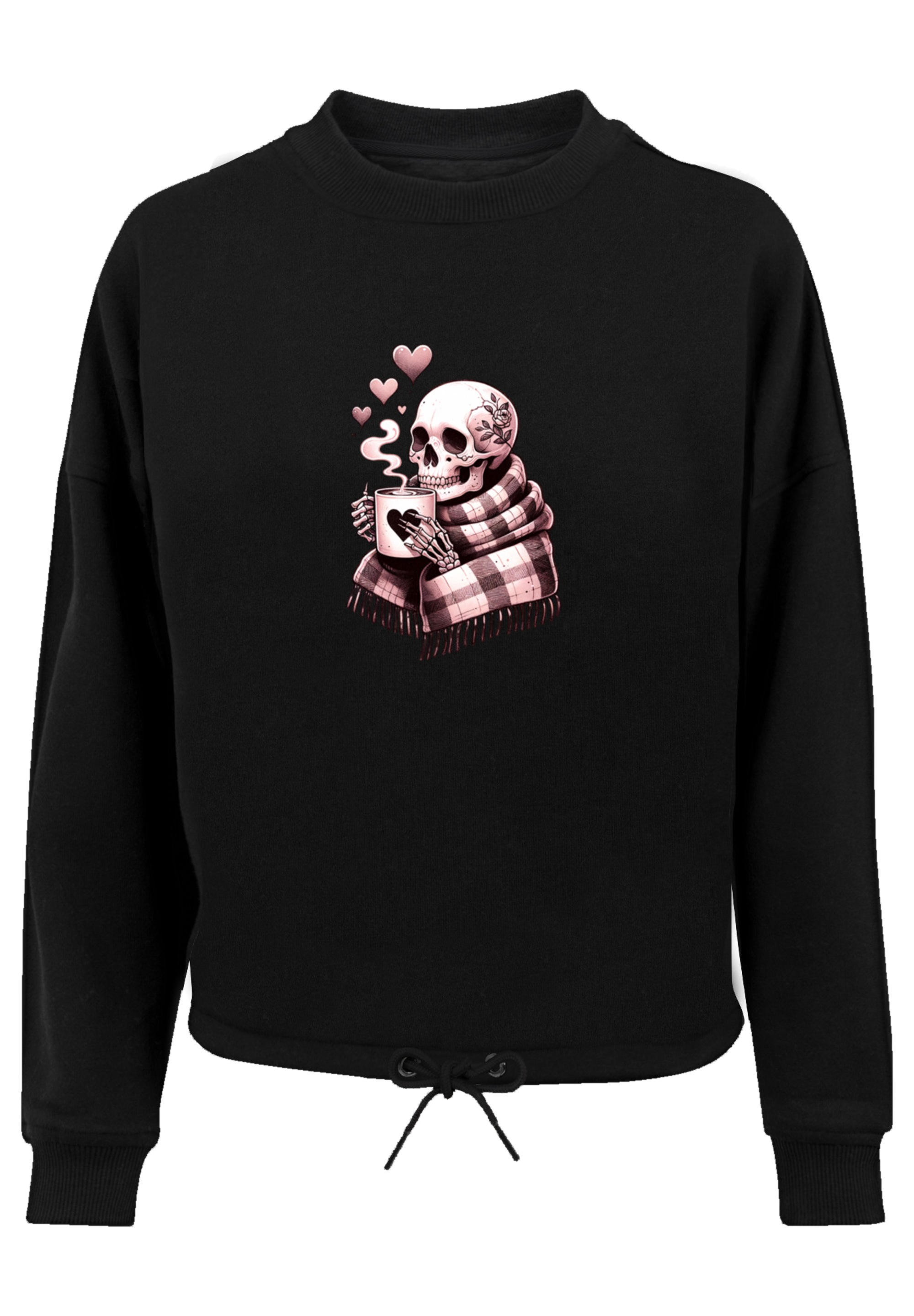 F4NT4STIC Sweatshirt »Cozy Winter Skelett«, Premium Qualität