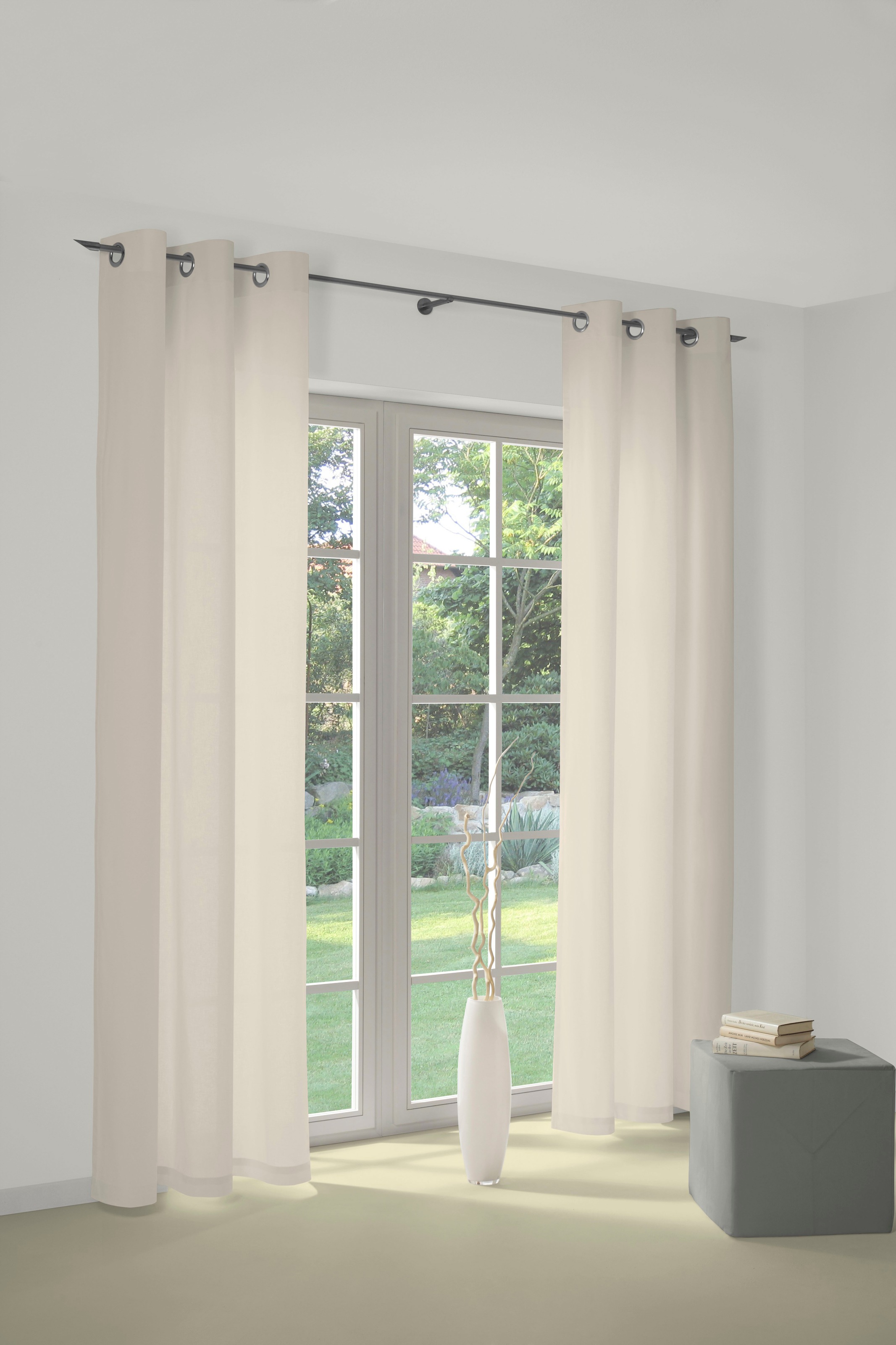 Wirth Vorhang "Umea" Ösen 1 Stk. tlg. günstig online kaufen