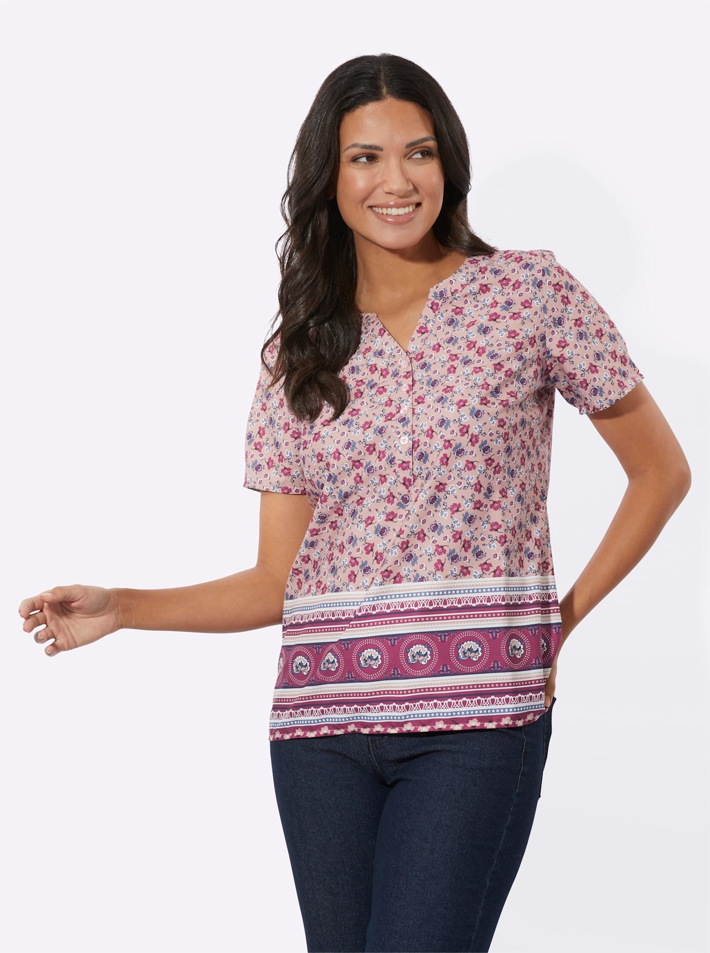 Classic Basics Schlupfbluse