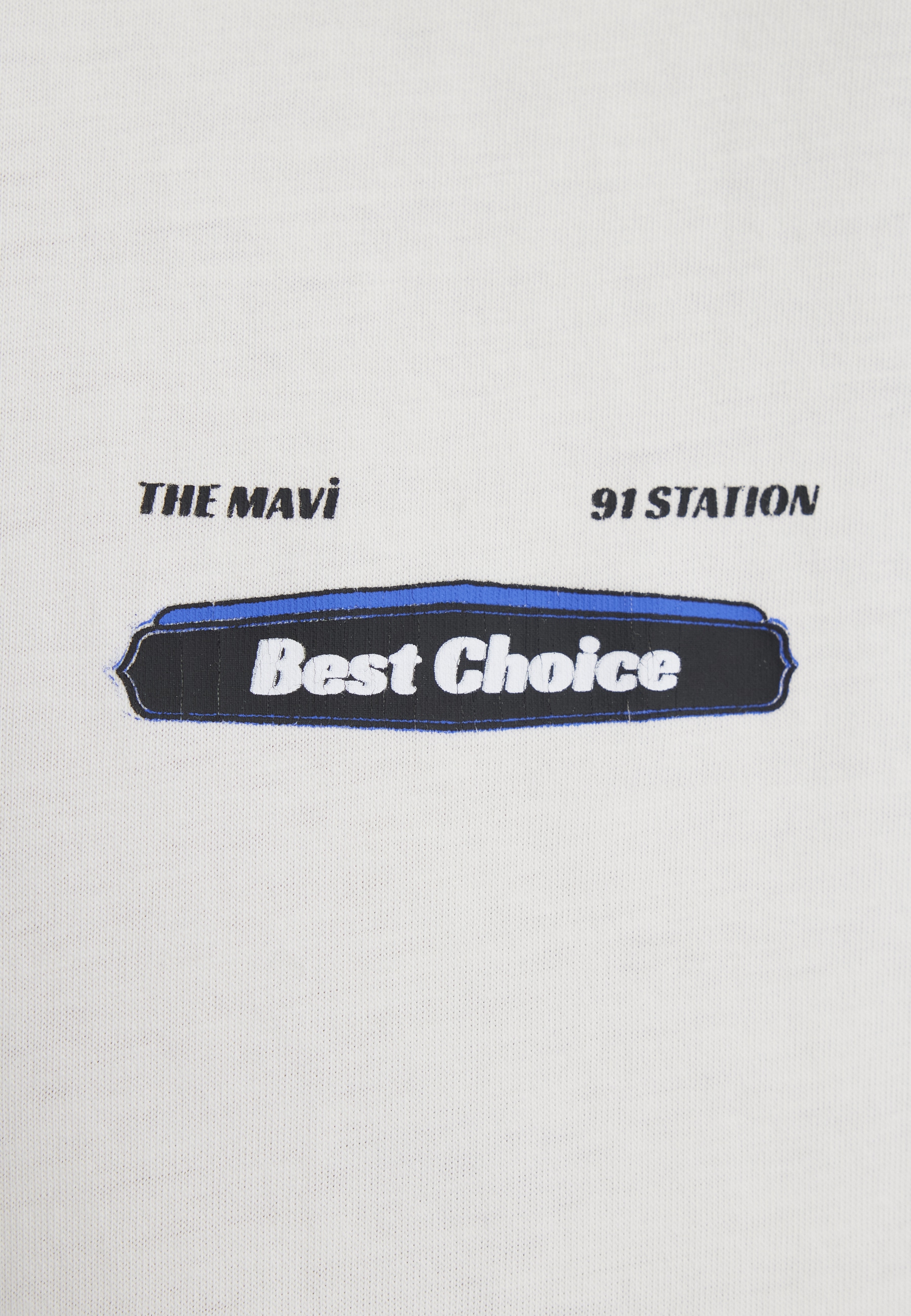Mavi T-Shirt »BEST CHOICE TEE«, Backprint Tee