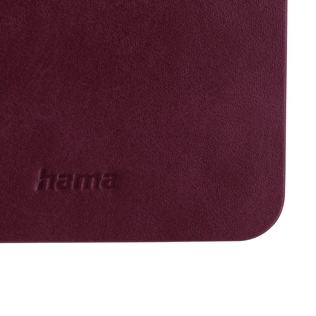 Hama Smartphone-Hülle »Booklet für Apple iPhone 14 aus resistentem Kunstleder«, iPhone 14, Standfunktion und Einsteckfach mit Fingeröffnung
