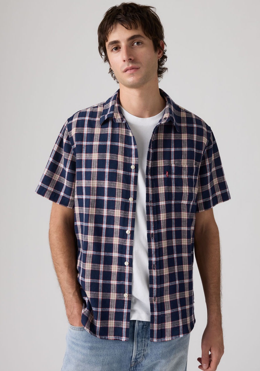 Levis Kurzarmhemd "SUNSET 1 PKT STANDRD" Leinenstruktur günstig online kaufen