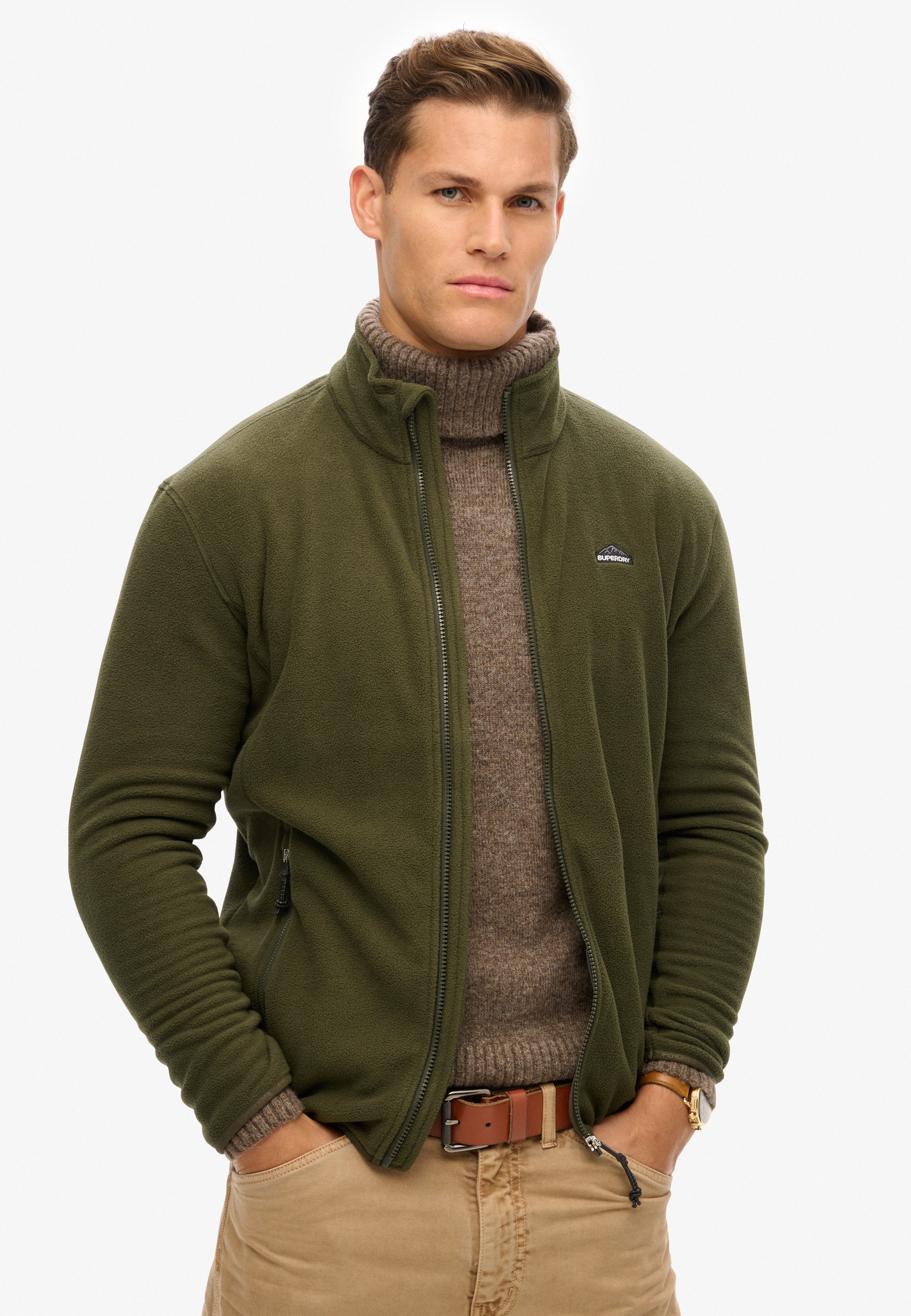 Superdry Sweatshirt "POLAR FLEECE FULL ZIP" günstig online kaufen