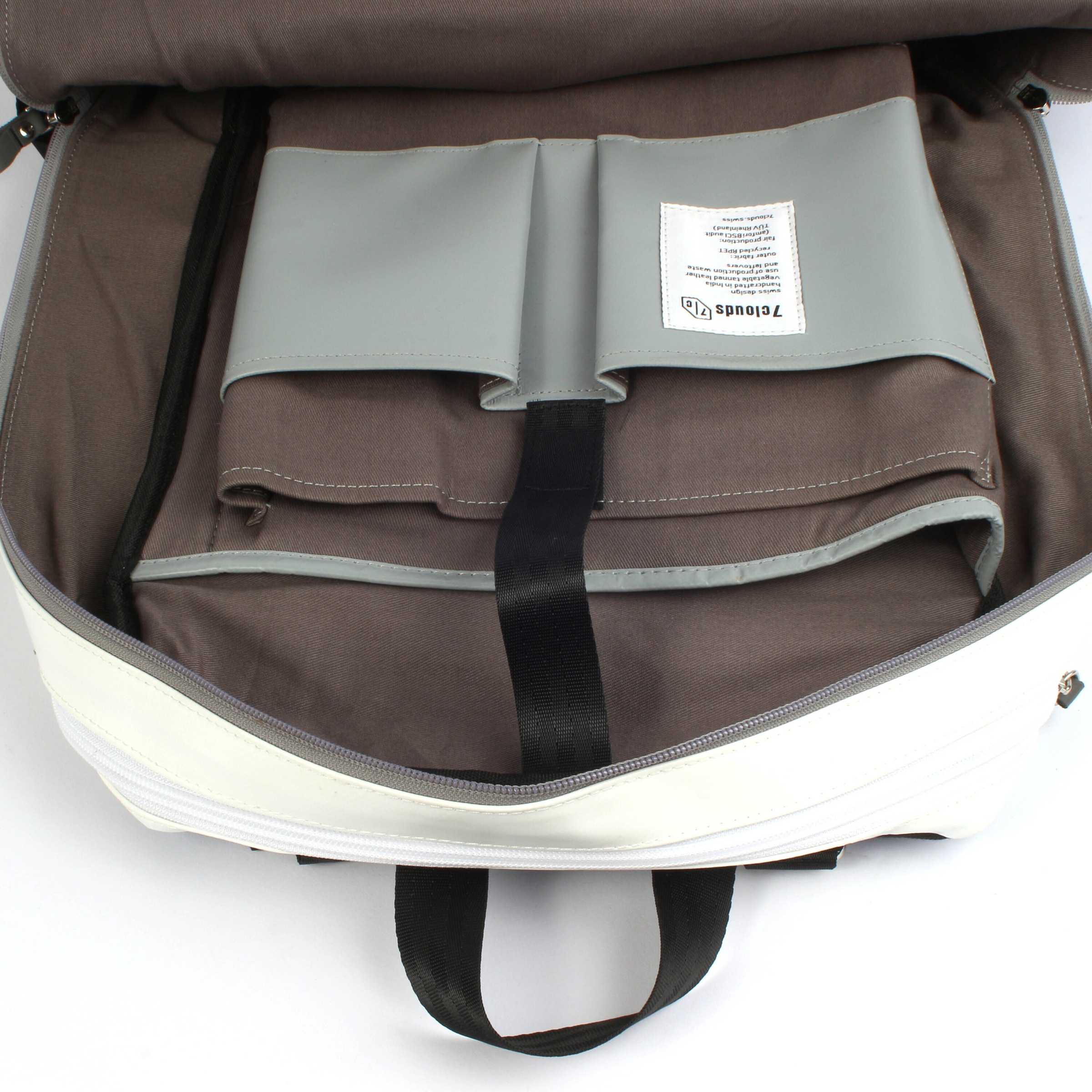 7clouds Laptoprucksack »Lenis 7.1«, mit recyceltem PET