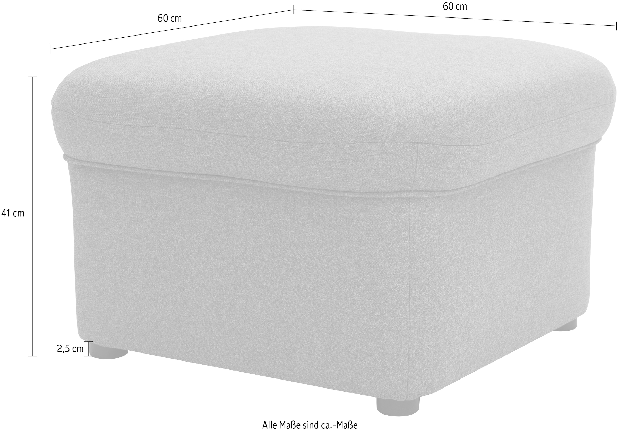 DOMO collection Hocker »Faenza«, DOMO collection Hocker, in großer Farbvielfalt