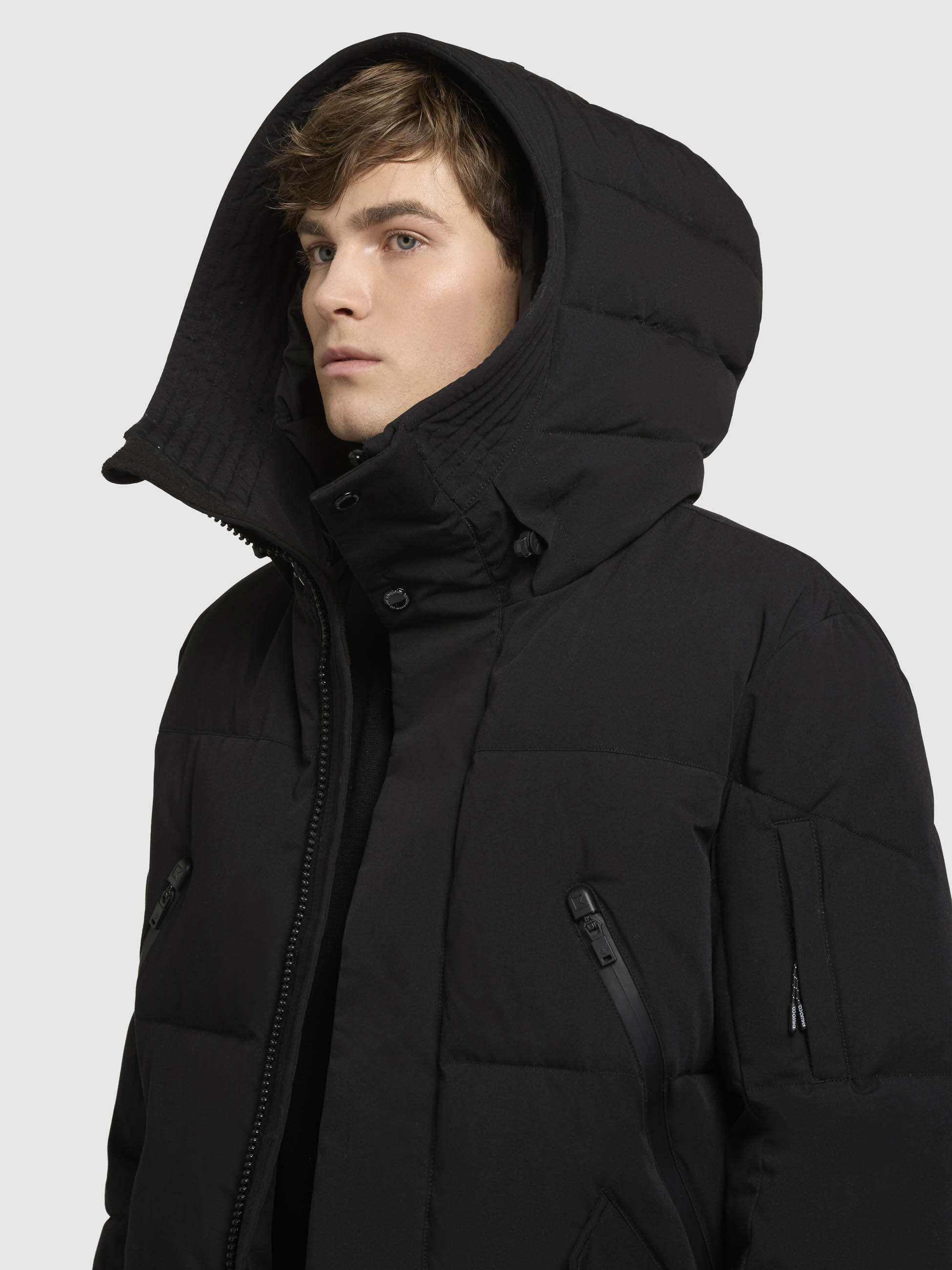 khujo Steppjacke »KANF«, mit Kapuze
