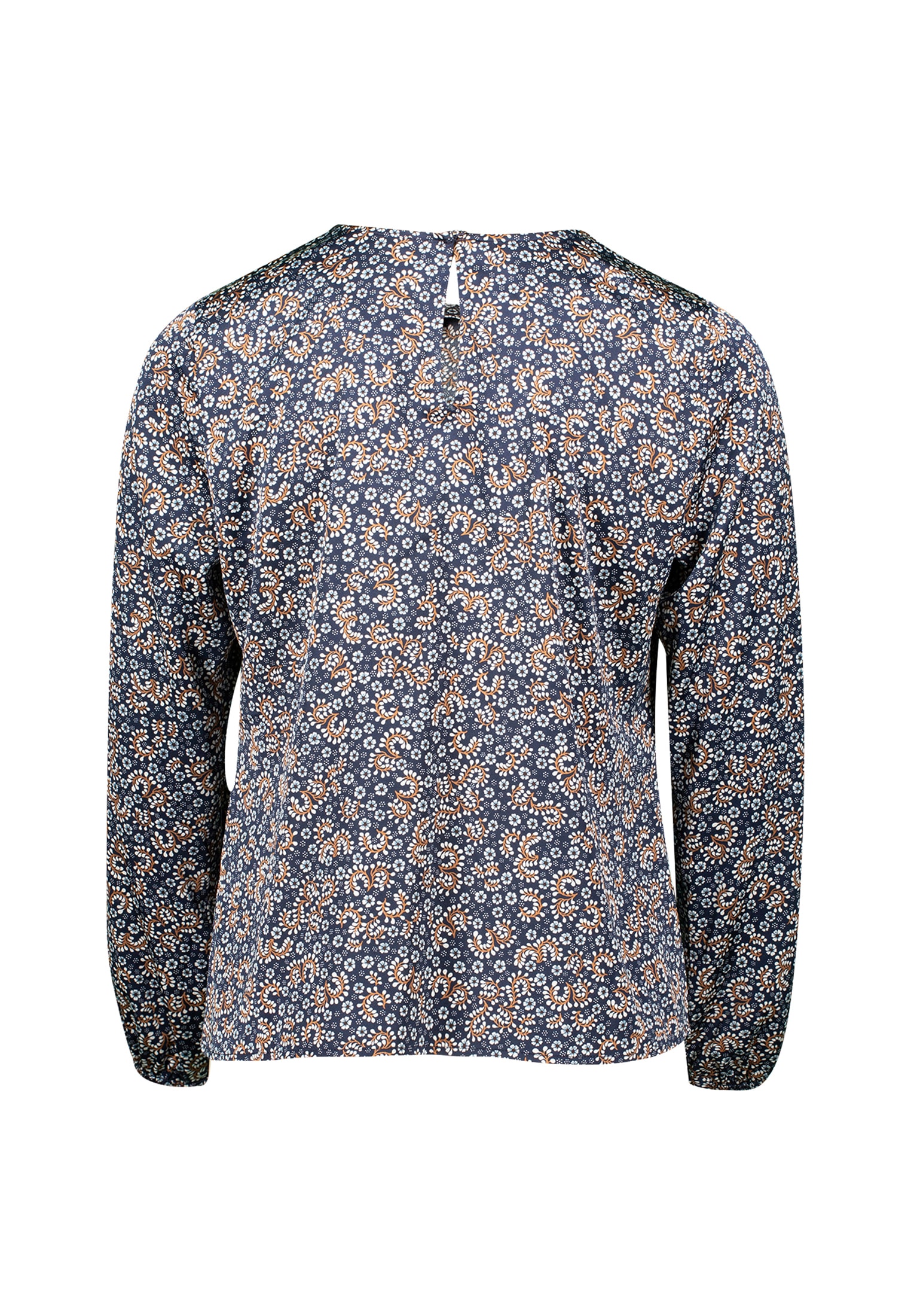 Zero Satinbluse »zero Damen Satinbluse mit Paisleyprint«
