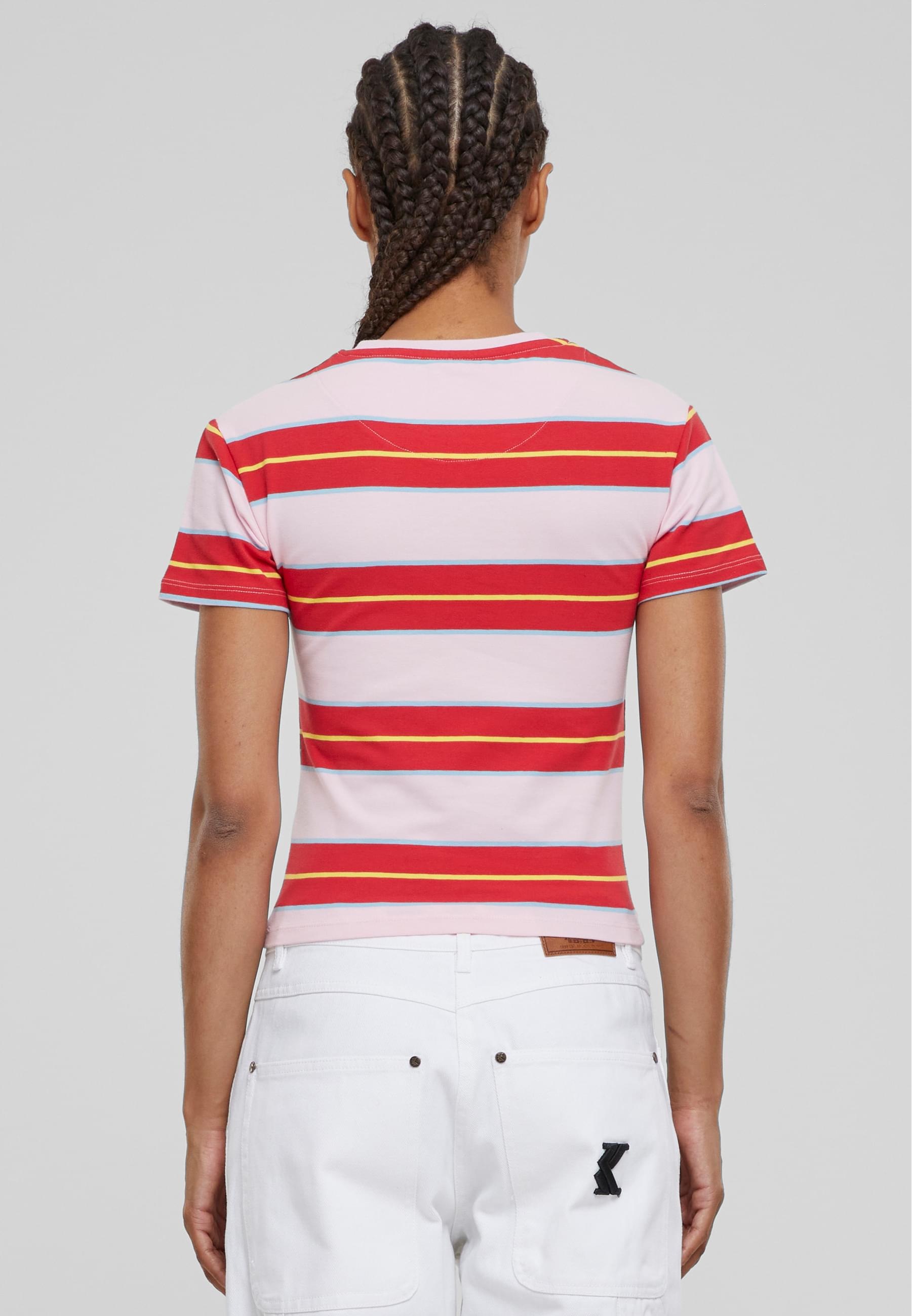Karl Kani T-Shirt »Karl Kani Damen KW213-040-1 KK Small Signature Stripe Tee«, (1 tlg.)