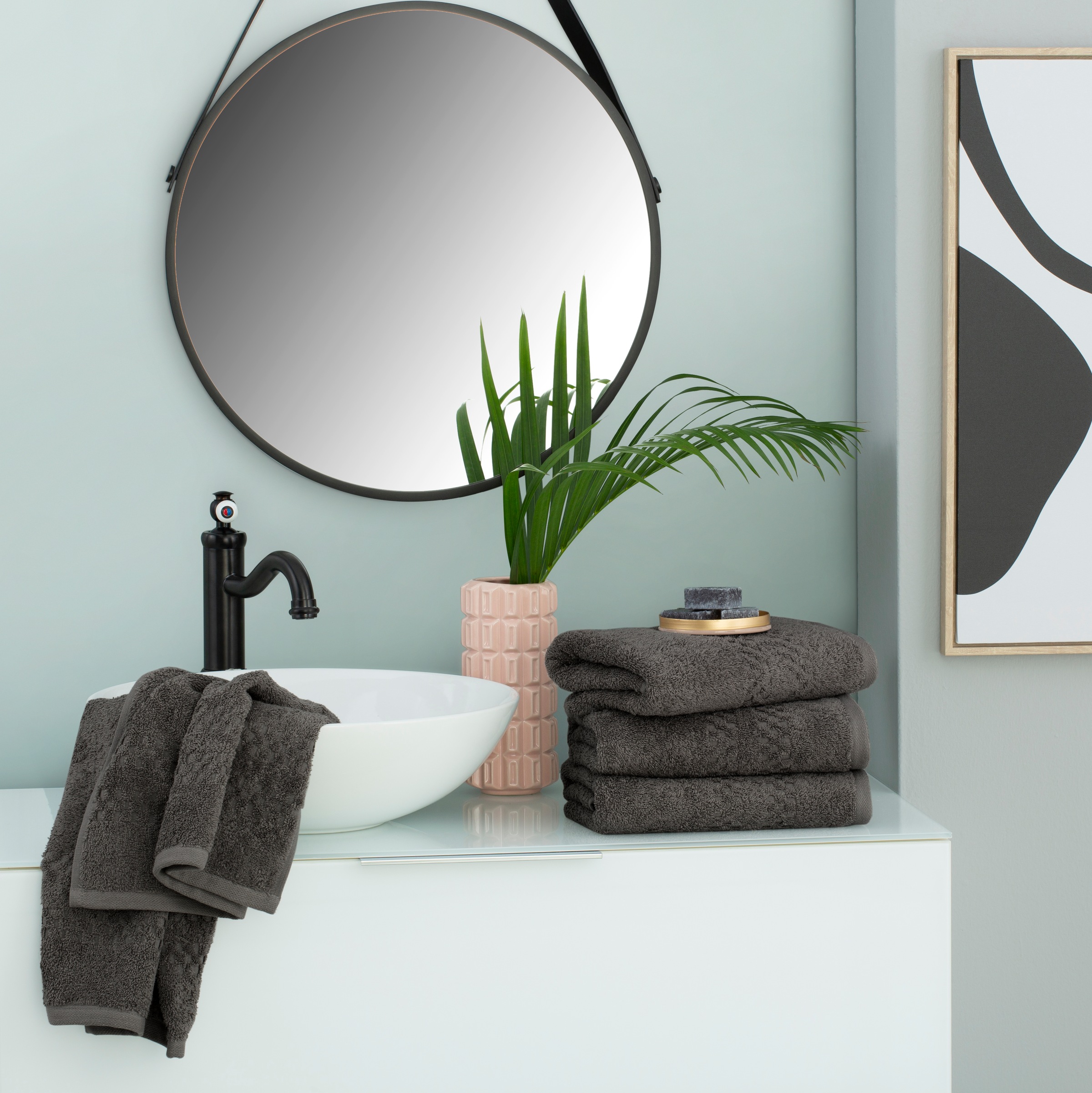 my home Handtuch "Regona, Handtücher 50x100cm, flauschig und weich, 500gr/m günstig online kaufen