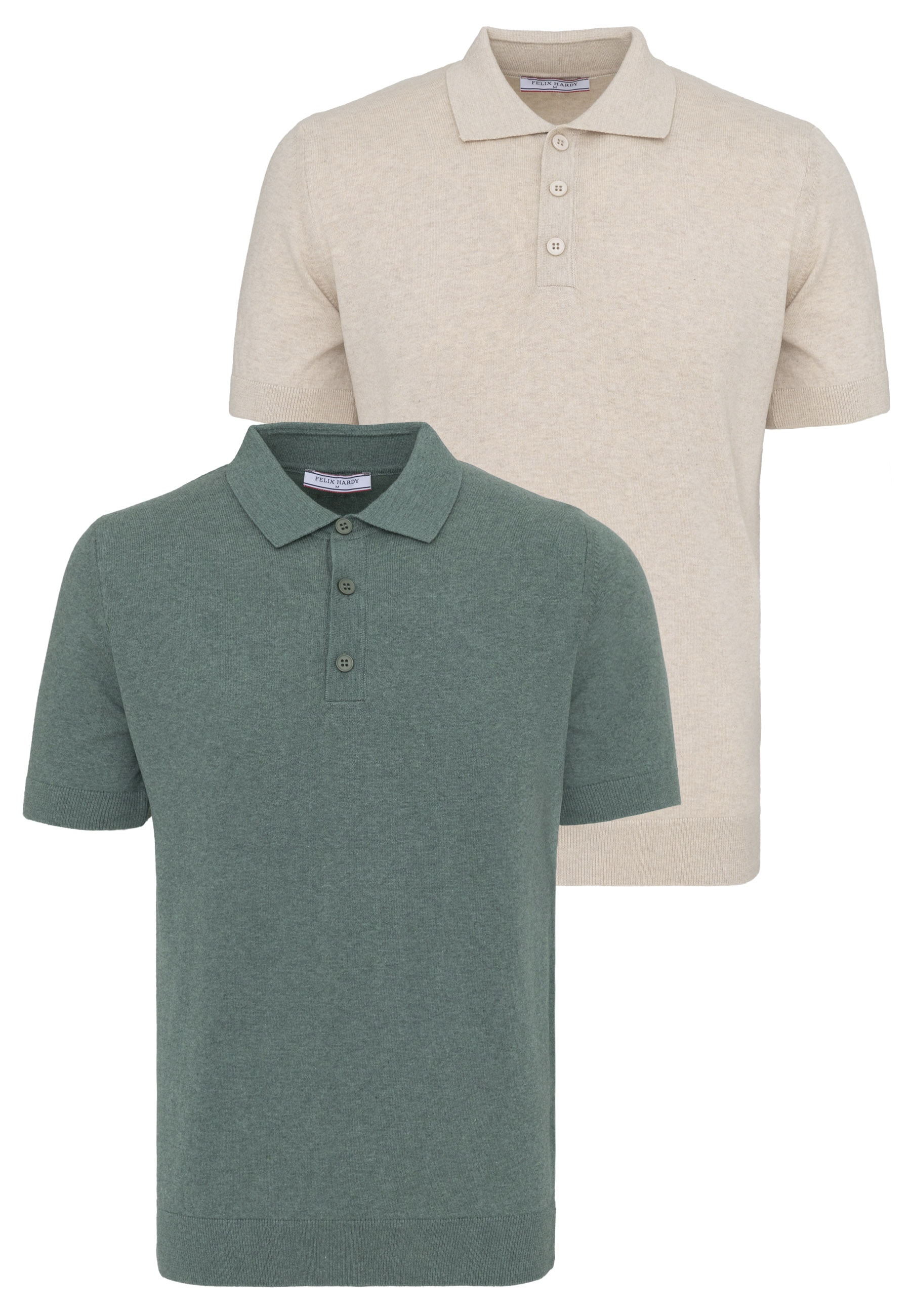 Felix Hardy "Polo Shirt Kurzarm 2er-Pack"