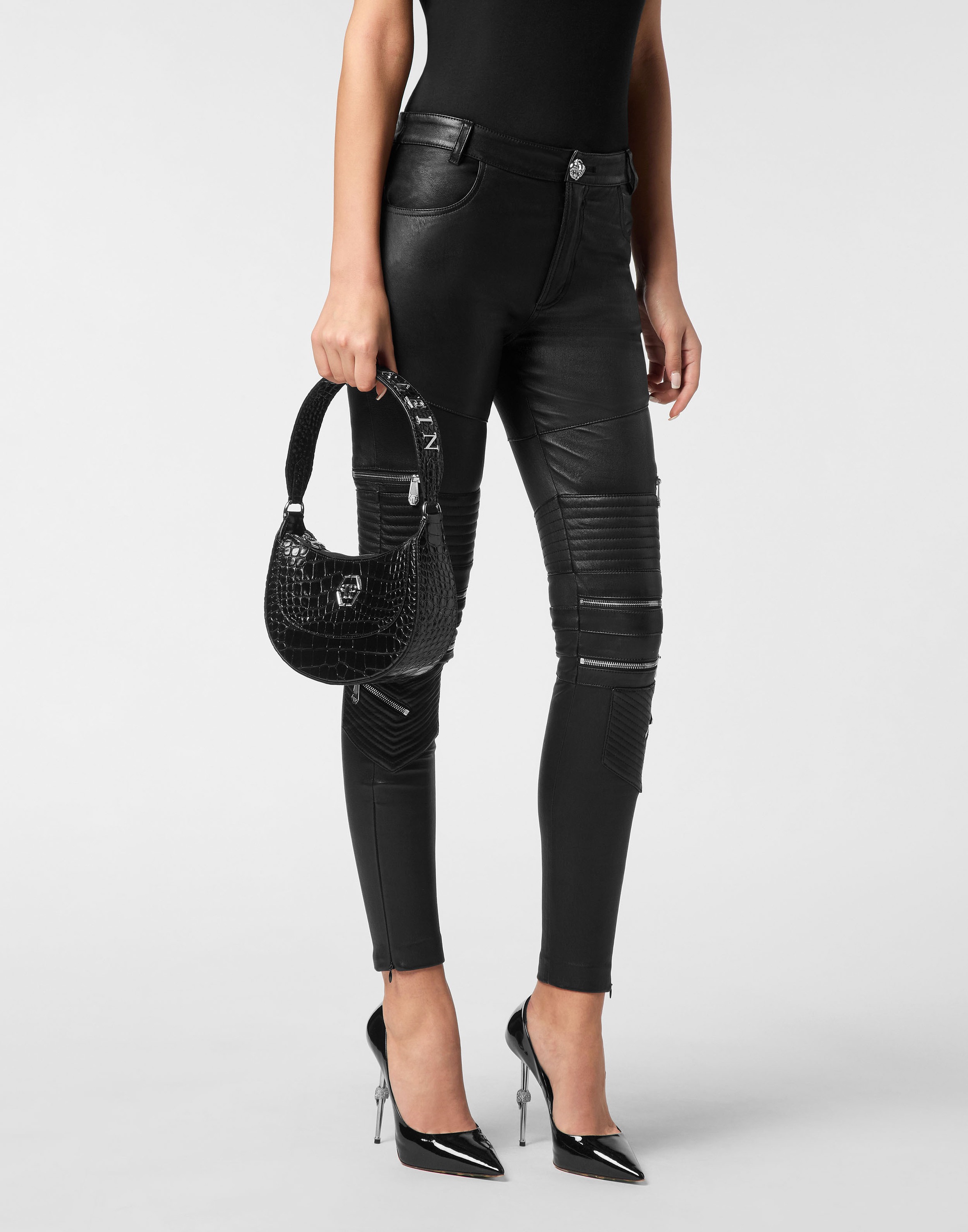 PHILIPP PLEIN Handtasche "Crocco Print" günstig online kaufen