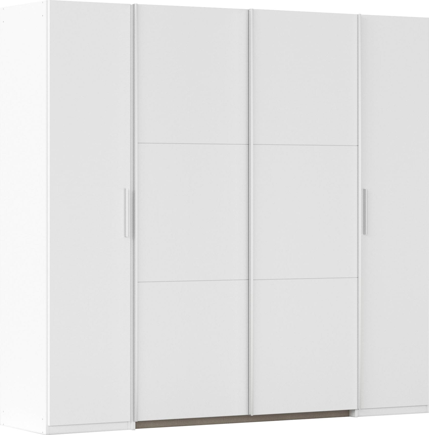 rauch Schwebetürenschrank "Kleiderschrank Drehtürenschrank Schrank Garderobe KRONACH" in 3 Ausstattungen BASIC/CLASSIC/PREMIUM, Breiten 225/268/311/354 cm, mit Dreh- und Schwebetüren und vielen Einlegeböden MADE IN GERMANY