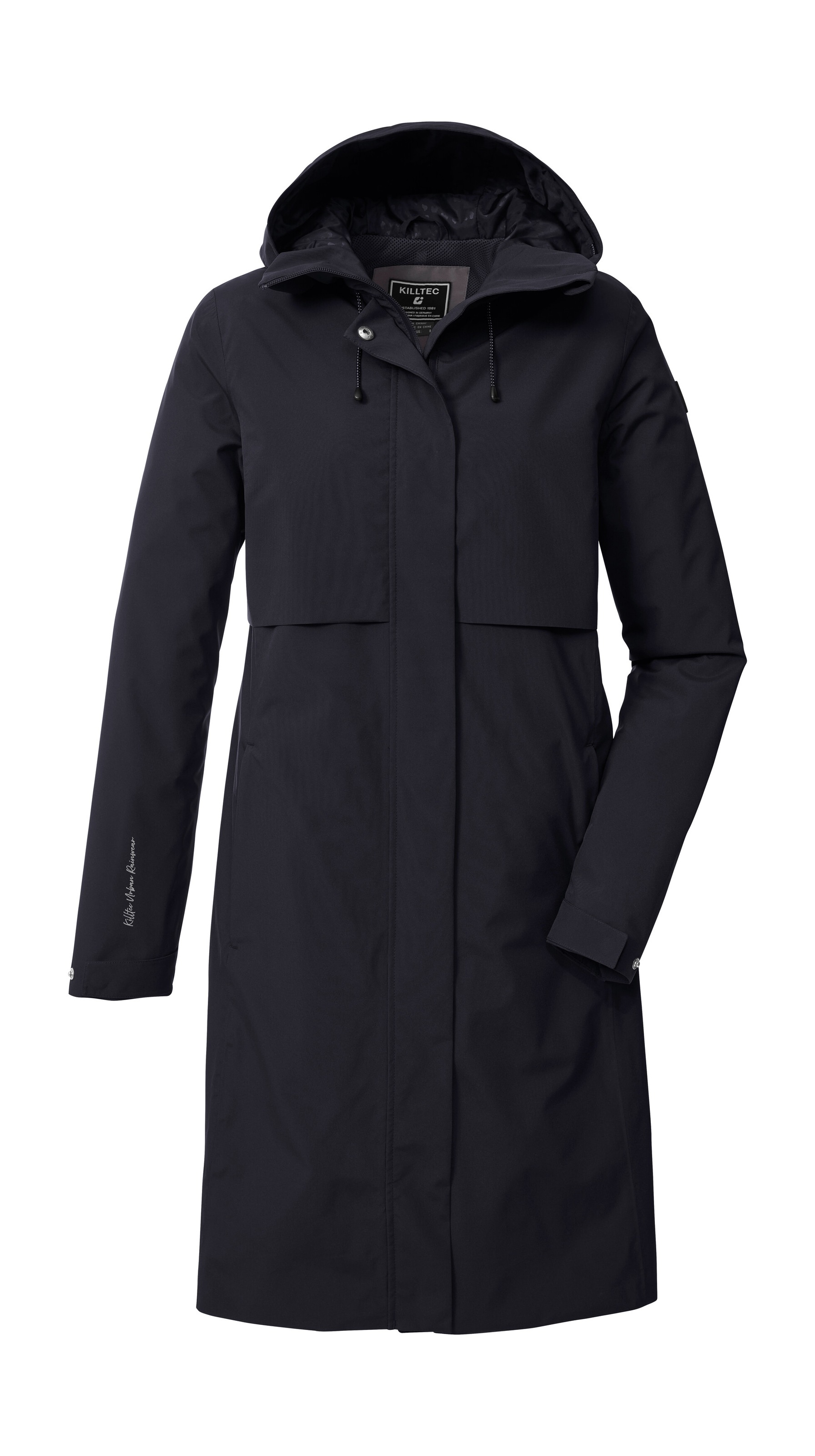 KILLTEC Damen Parka "KOS 46 WMN PRK"schwarz, Gr. 46, Obermaterial: 100% Polyester;Futter: 100% Polyester, Jacken, Wasserdichter Damenparka,