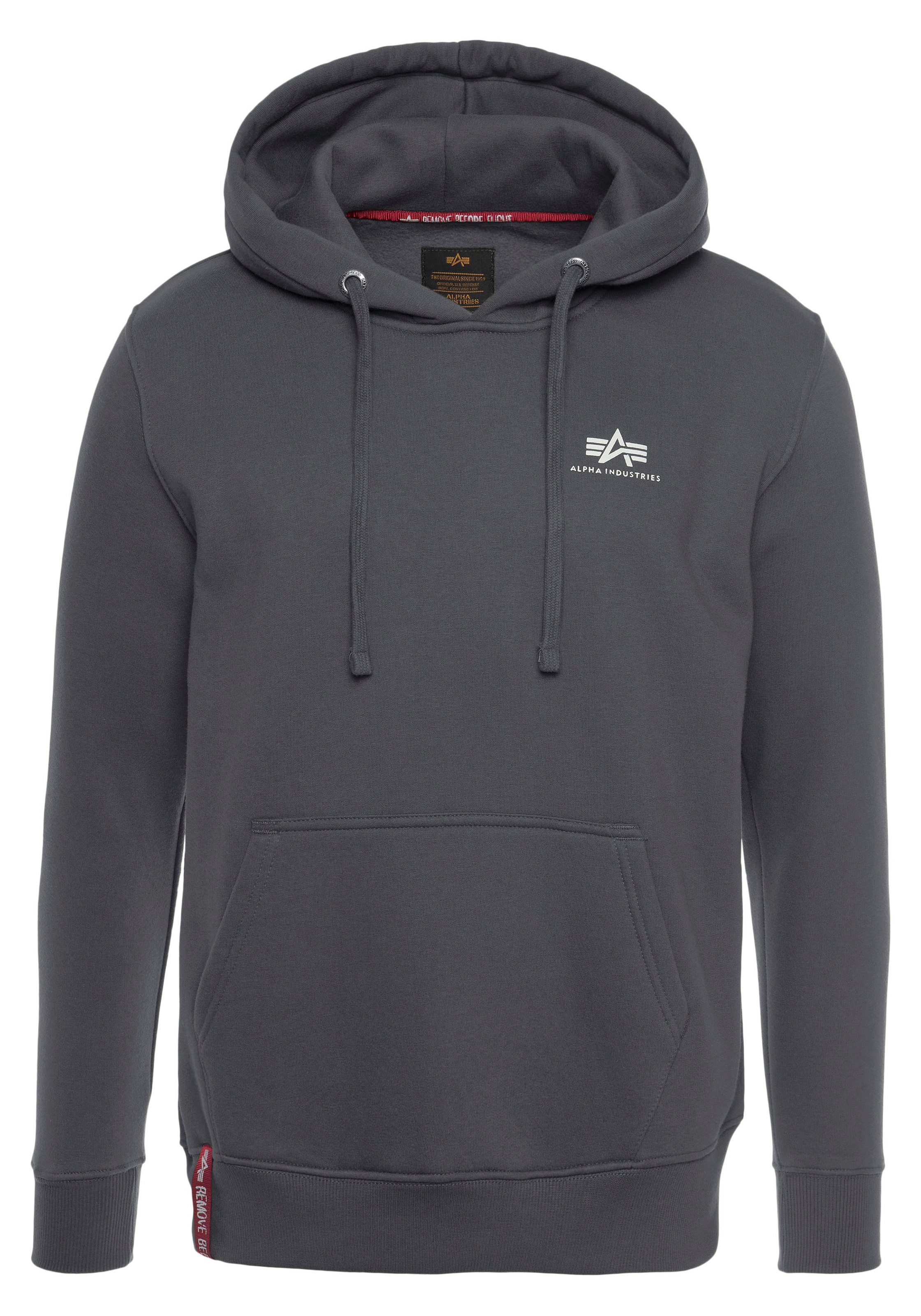 Alpha Industries "Hoody Small Logo", Baumwollmischung, regular fit günstig online kaufen