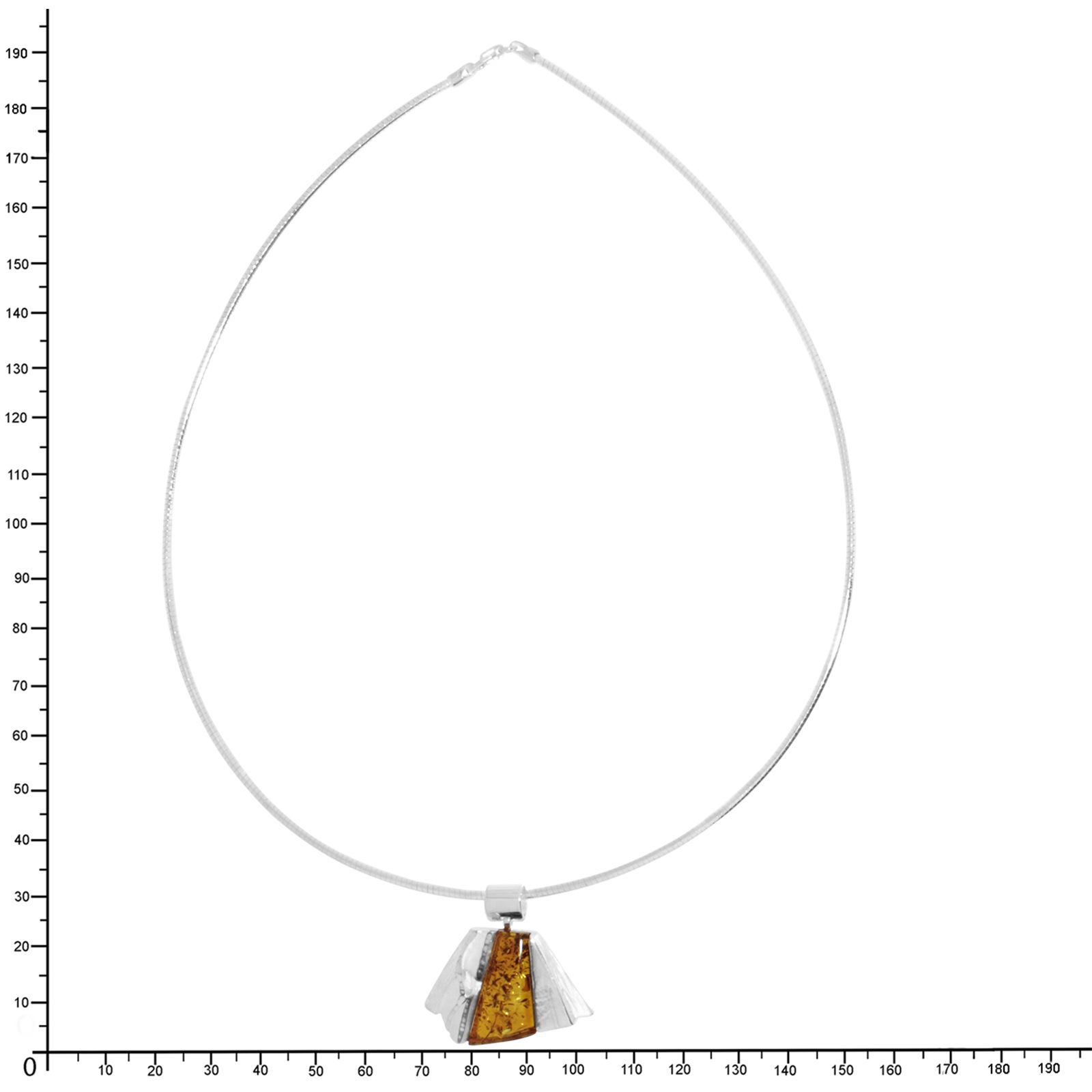 OSTSEE-SCHMUCK Kette mit Anhänger »- Mette - Silber 925/000 - Bernstein«