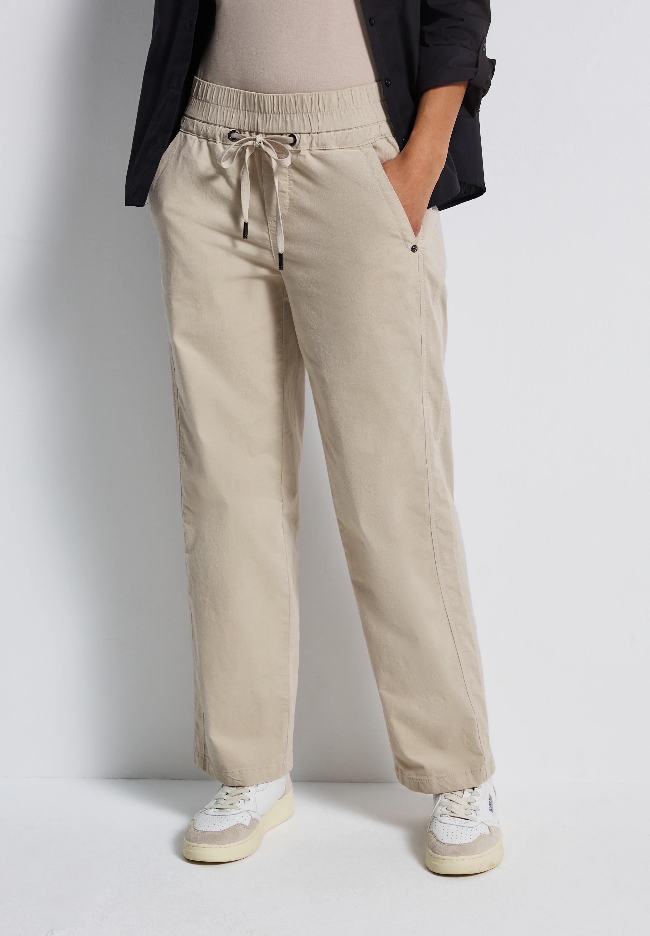 STREET ONE Cordhose  in Cord-Optik
