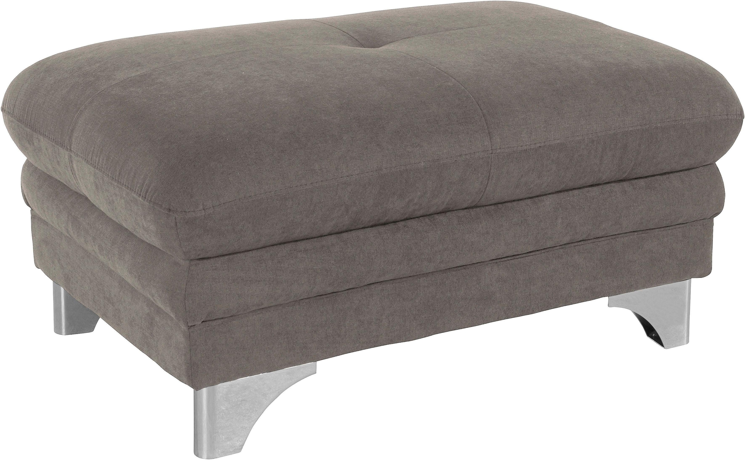 COTTA Polstergarnitur »Enterprise« Set,  Set bestehend aus 2,5-Sitzer mit Arm- & Kopfteilverstellung & Hocker