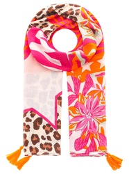 Zwillingsherz Modeschal Schal Mustermix Mit Tasseln Mustermix 