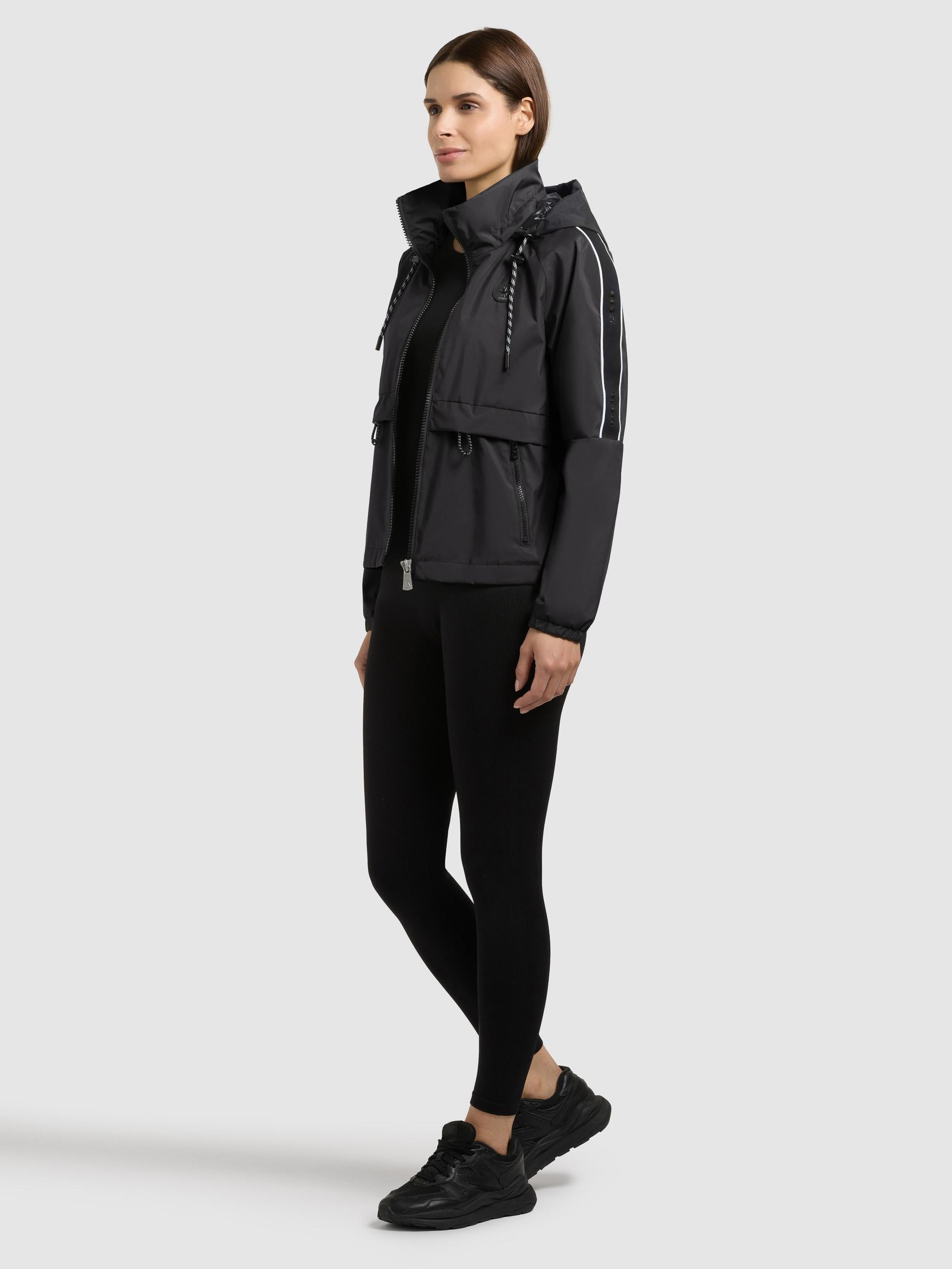 KHUJO Olia Windbreaker Black M 3