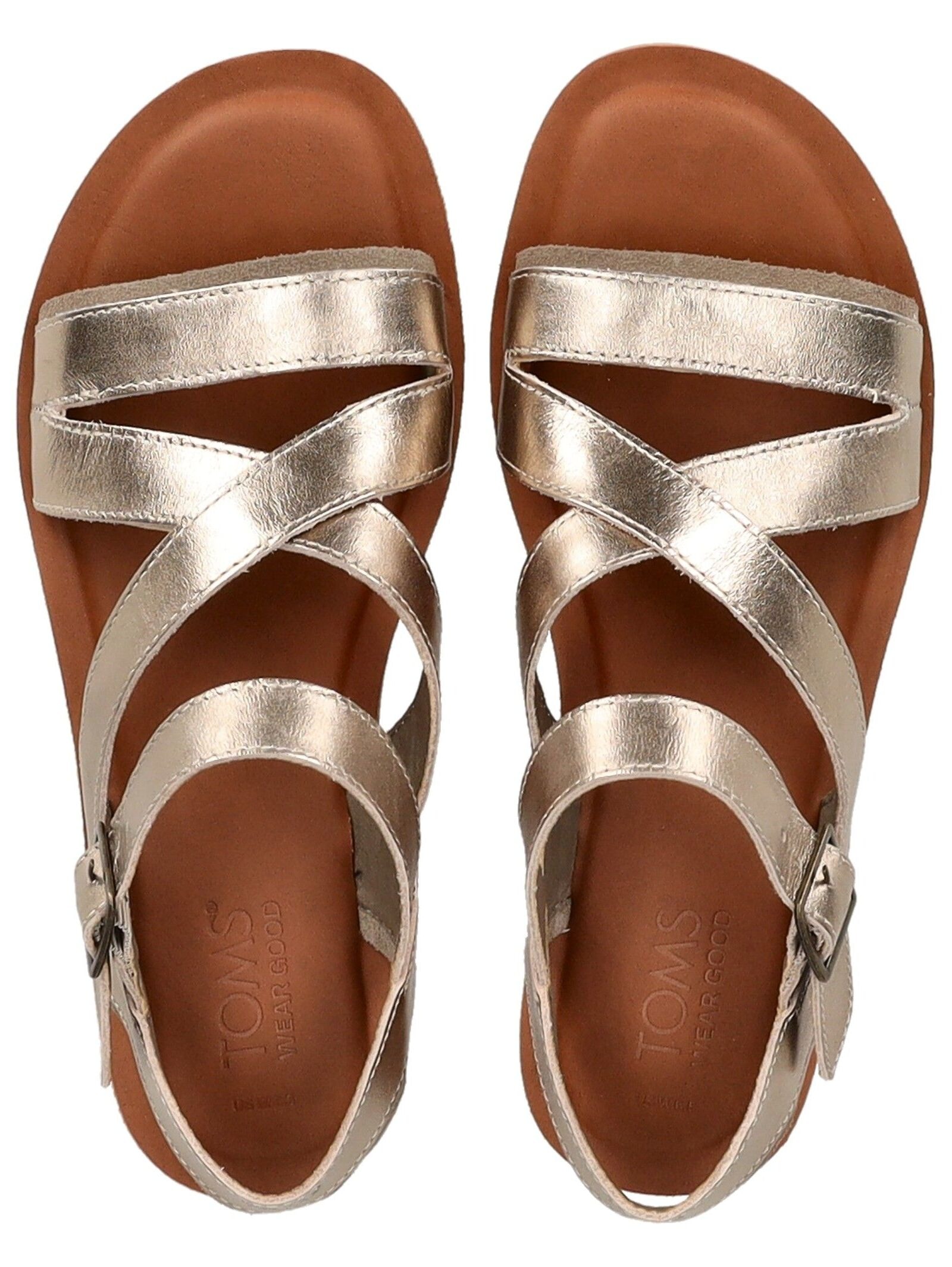 TOMS Riemchensandale »TOMS Sandalen Leder«