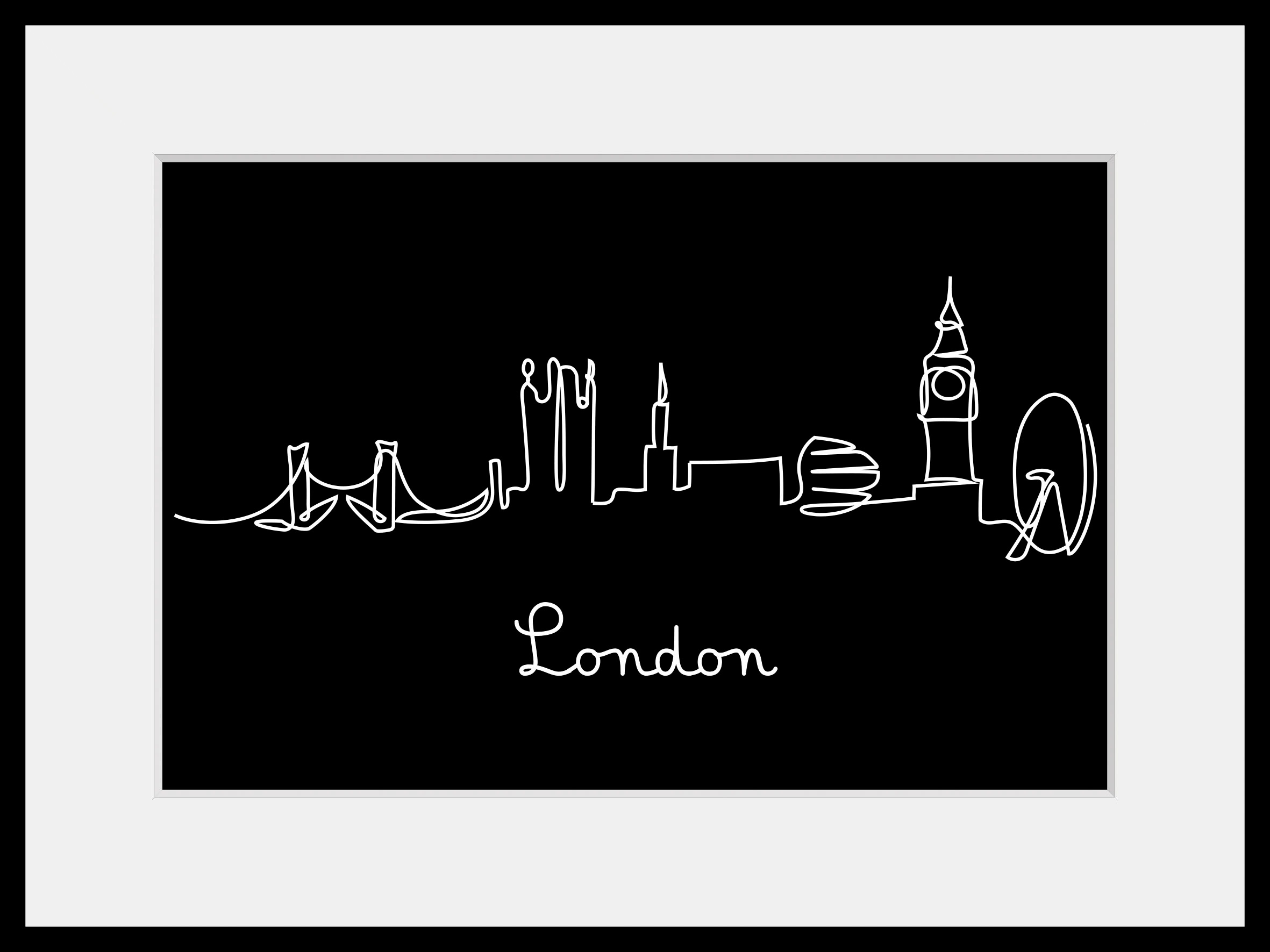 queence Bild "London Skyline", Städte-Kunst-Modern-Stadt-Städte-London, (1 günstig online kaufen