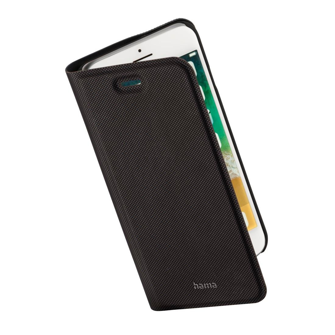 Hama Smartphone-Hülle »Booklet für Xiaomi Redmi 10, Xiaomi Redmi 10 2022, schwarz«, iPhone 6-iPhone 7 / 8-iPhone 6S, Schlankes Design, Mit Standfunktion und Einsteckfächer