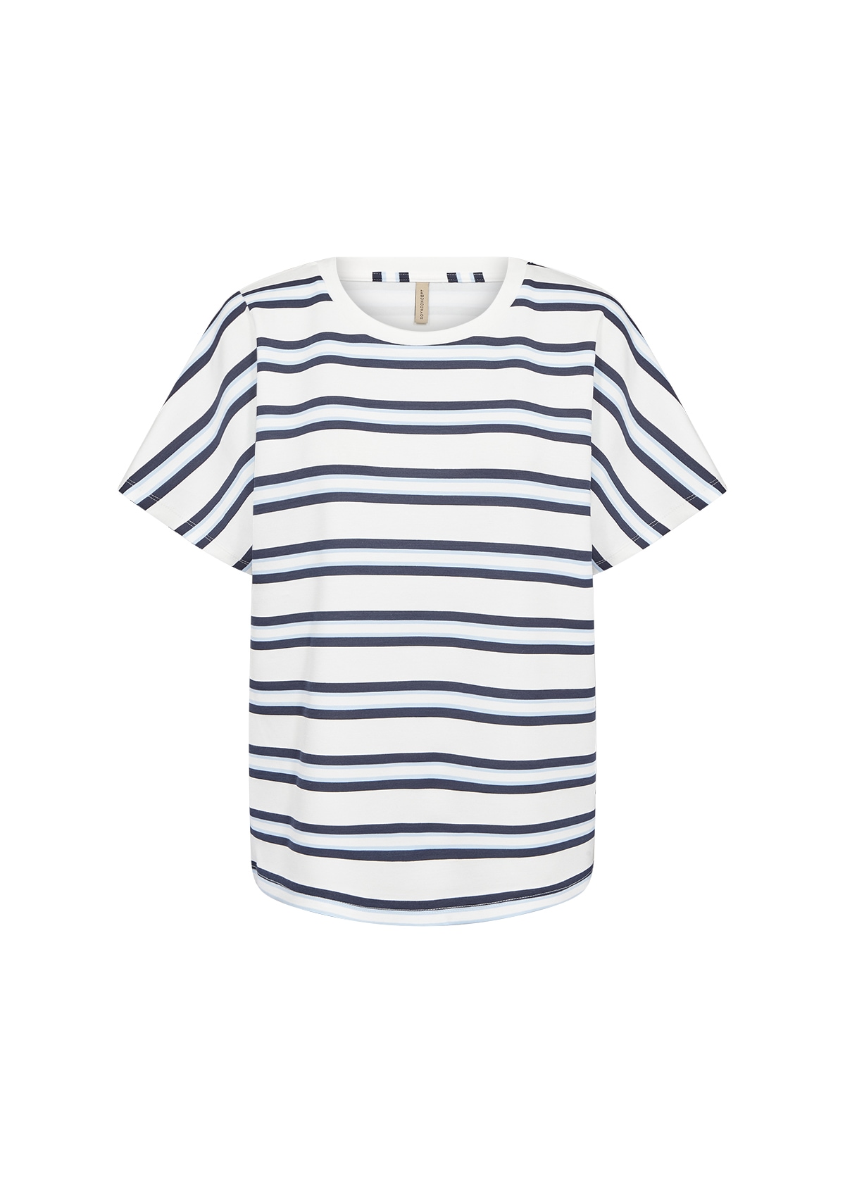 soyaconcept T-Shirt "SC-BARNI 50" aus Viskosemischung mit Modal, Polyester und Elasthan