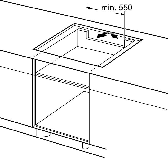 NEFF Flex-Induktions-Kochfeld von SCHOTT CERAN® »T48BD13N2«, T48BD13N2, mit einfacher Touch Control Bedienung