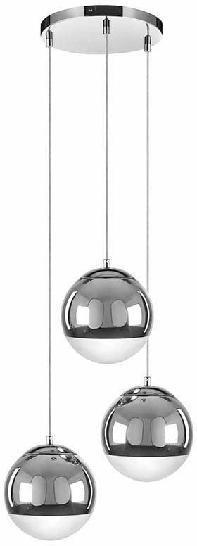 Brilliant LED Pendelleuchte »Frizzante«, BAUR Ø cm 1500 | Höhe, 26 Metall/Glas, flammig-flammig, warmweiß, 3 143,5 chromfarben lm, cm