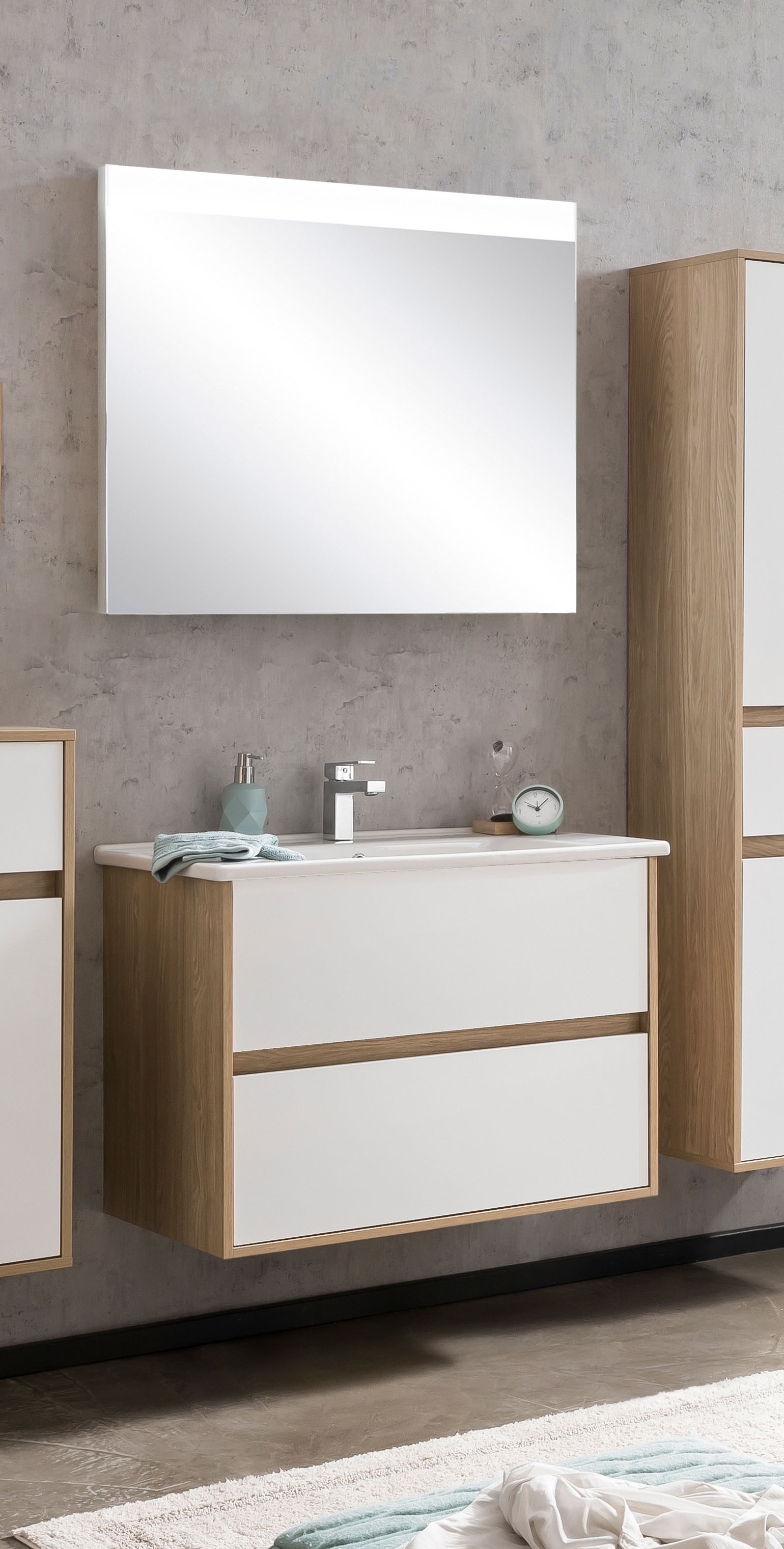 Schildmeyer LED-Lichtspiegel »Moon«