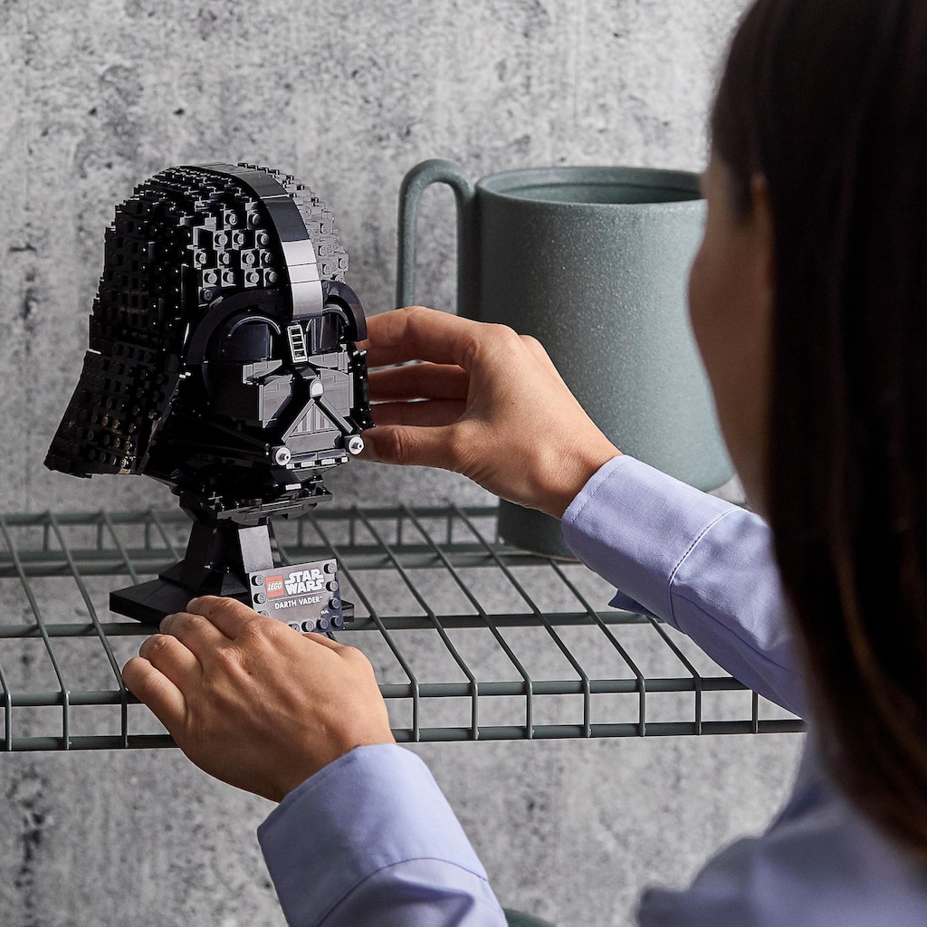 LEGO® Konstruktionsspielsteine »Darth-Vader™ Helm (75304), LEGO® Star Wars™«, (834 St.)