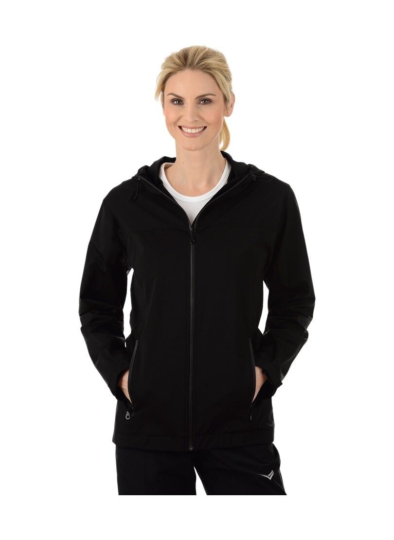 Trigema Trainingsjacke "TRIGEMA Leichte Regenjacke" 1 Stk. tlg. günstig online kaufen