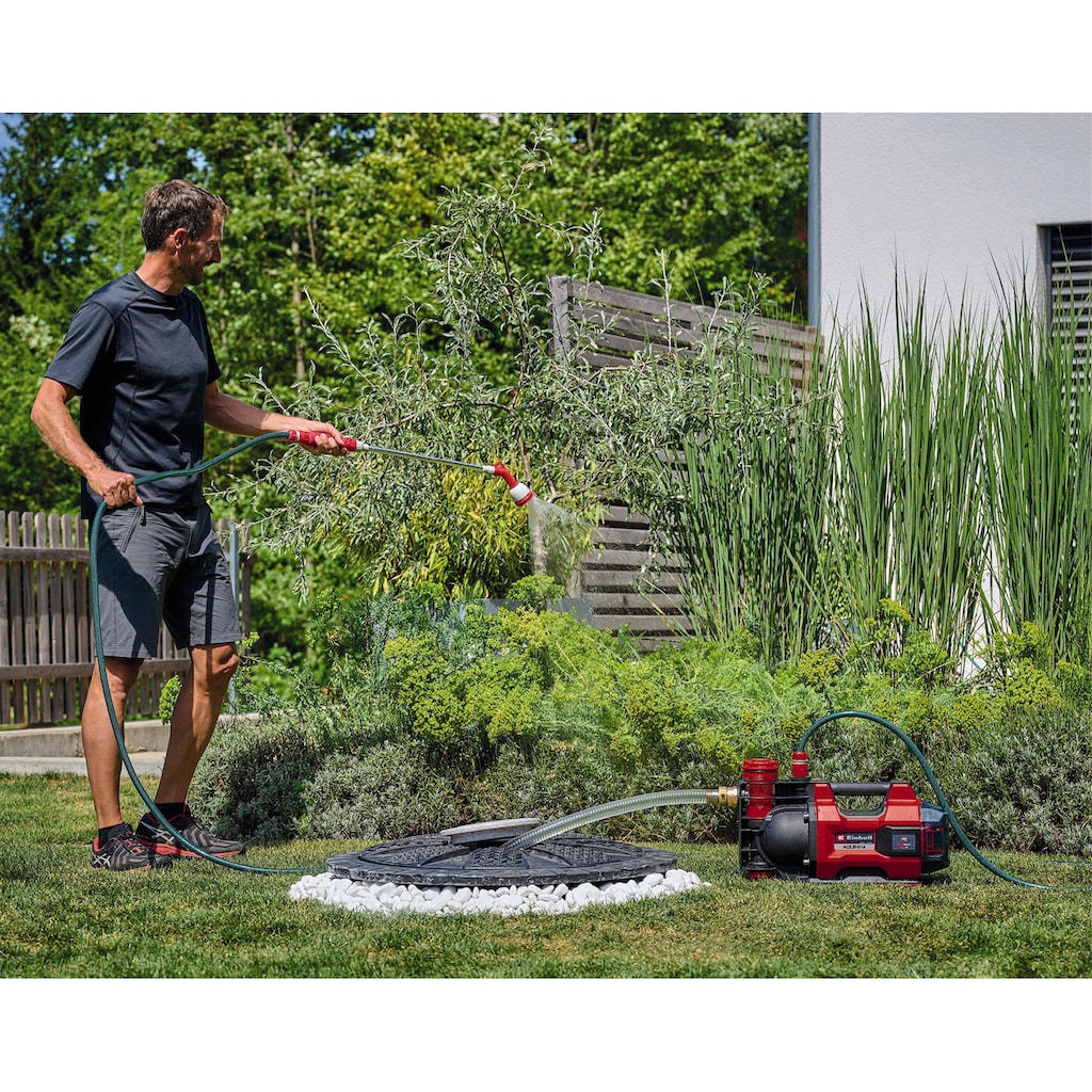 Einhell Akku-Gartenpumpe »AQUINNA 36/38 F LED AUTOMATIC«