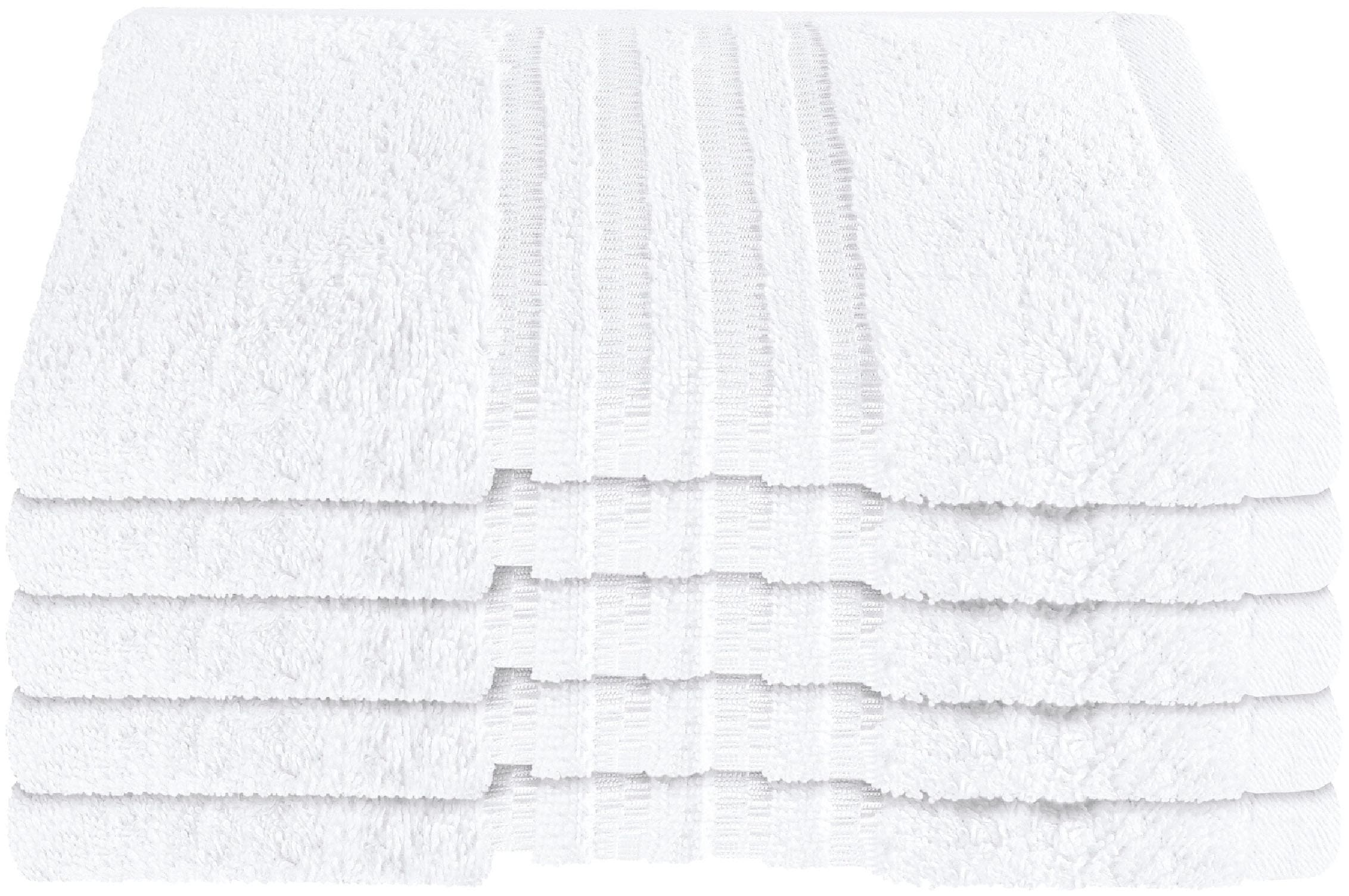 Schiesser Gästehandtücher "Milano aus 100% Baumwolle mit eleganter Bordüre günstig online kaufen