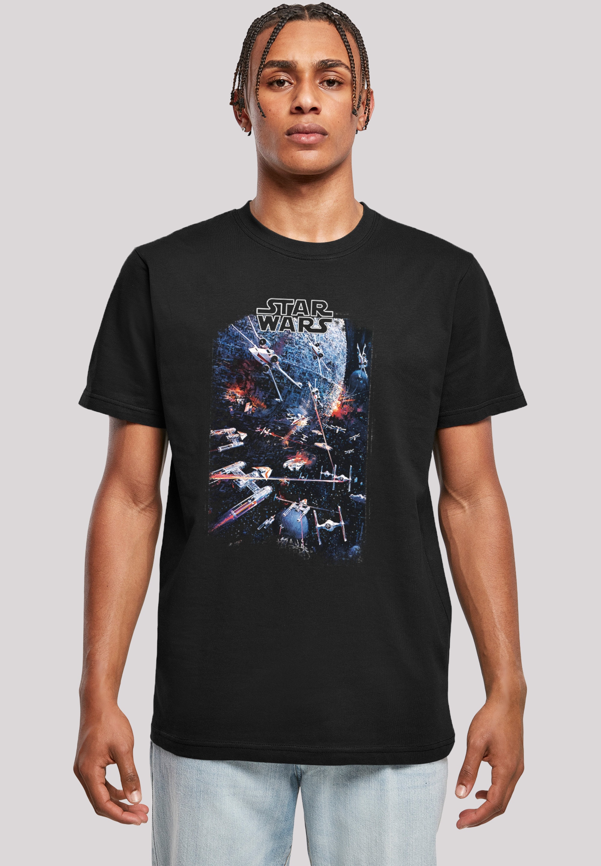 T-Shirt »Star Wars Galaxy Space Fight Classic«, Print