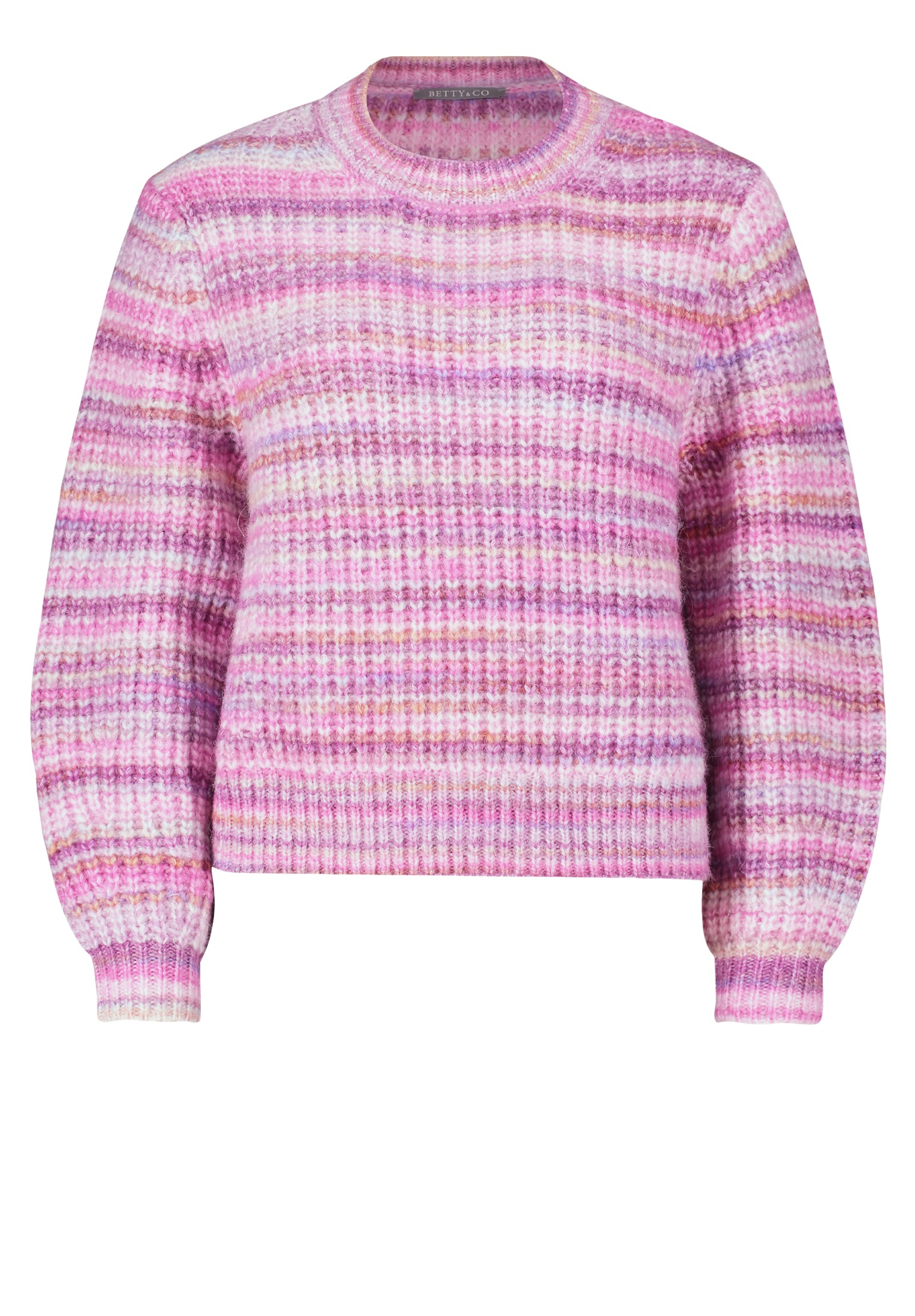 Betty&Co Strickpullover "Betty & Co Damen Strickpullover mit Effektgarn", ( günstig online kaufen