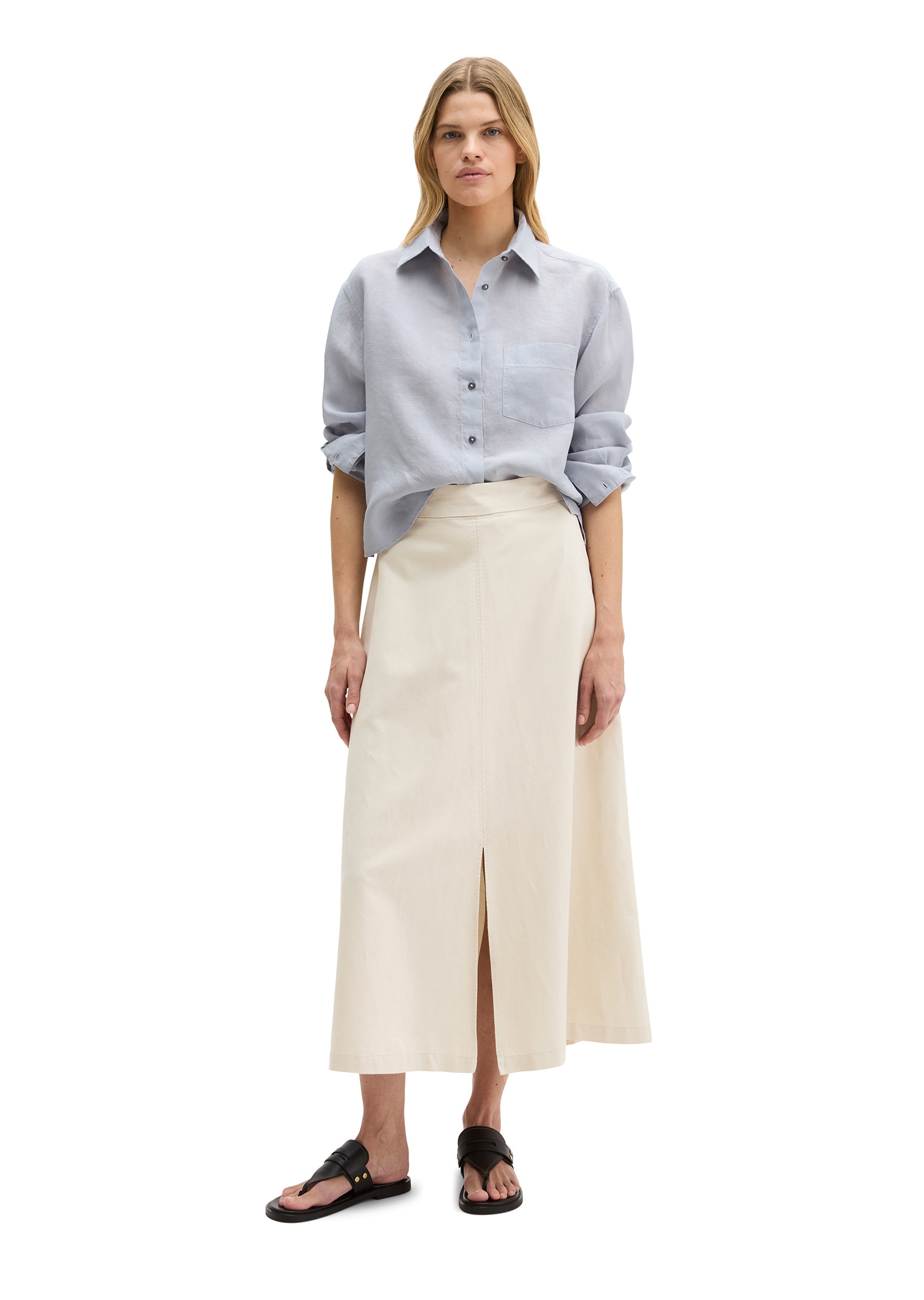 Marc O'Polo Langarmbluse »mit natürlich kühlender Funktion«