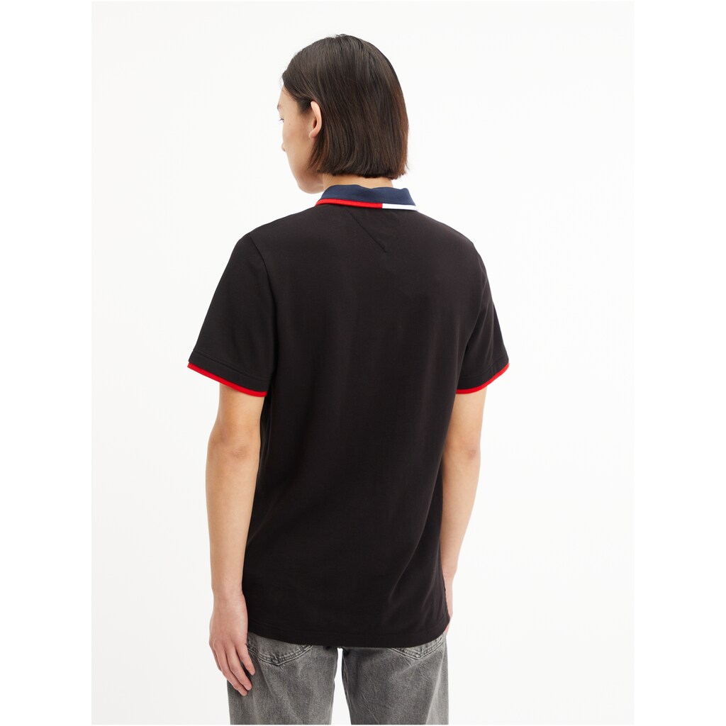 Tommy Jeans Poloshirt »TJM REG FLAG NECK POLO«